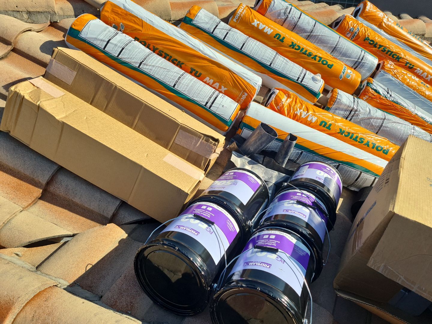 Residential Roofing Installation using Eagle Roofing Tile by BLUES BROTHERS CONSTRUCTION CORP