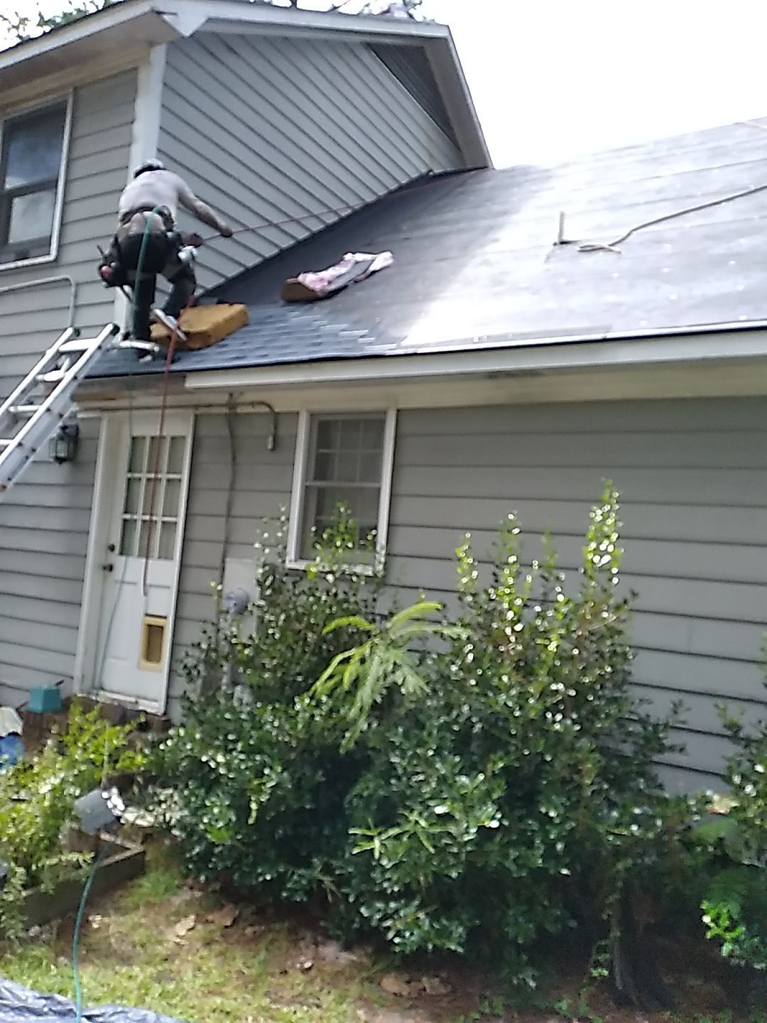 Residential Roofing and Porch Rebuild using Owens Corning Duration Shingles by Indigo State Roofing