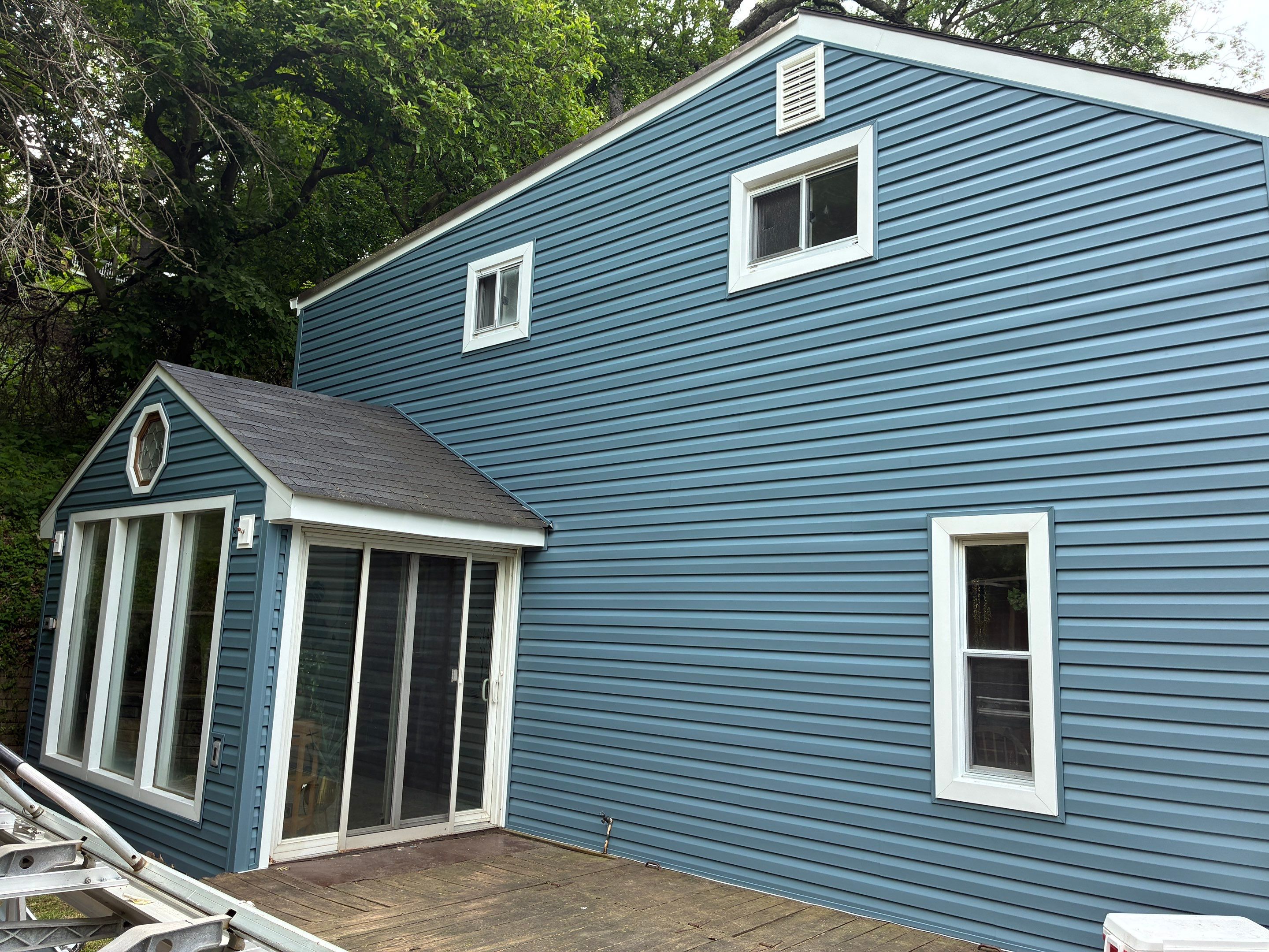 From old vinyl to Beautiful Vinyl by Ideal Siding Pittsburgh