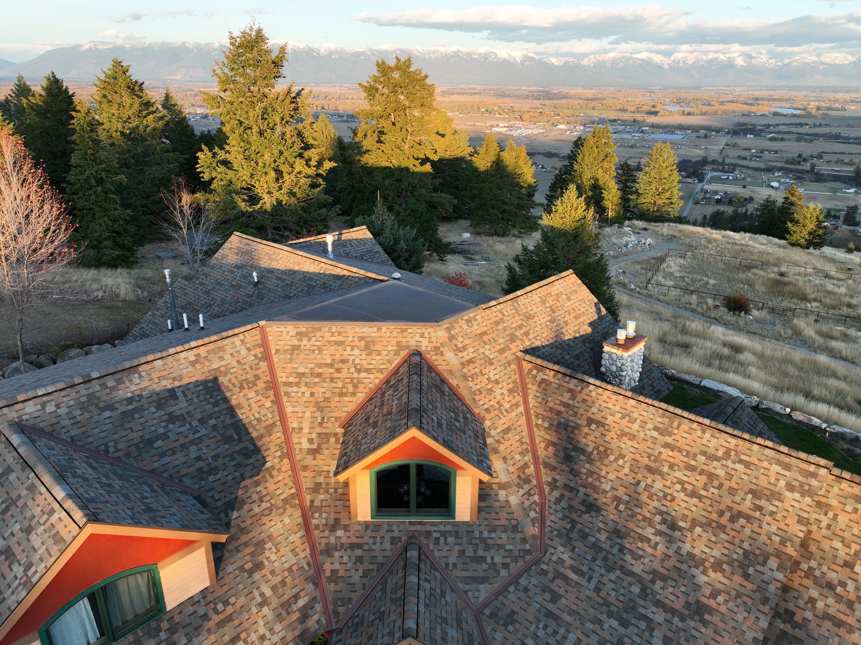 Owens Corning TruDefinition Duration - Aged Copper by Montana Roofing Solutions