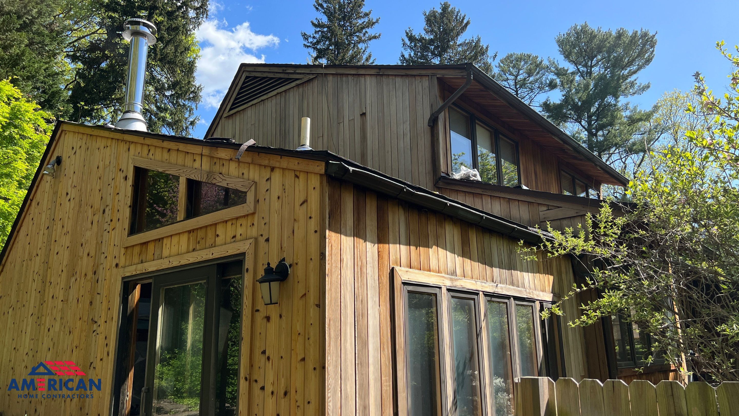 Roof Replacement w/ Skylights in Baltimore, MD (IKO Dynasty) by American Home Contractors