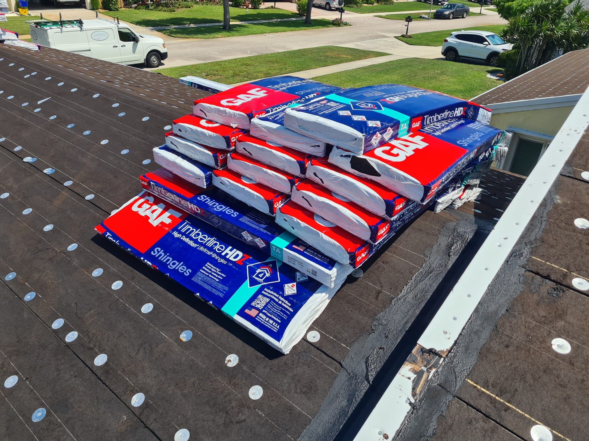 Residential Roofing Installation using GAF by BLUES BROTHERS ROOFING