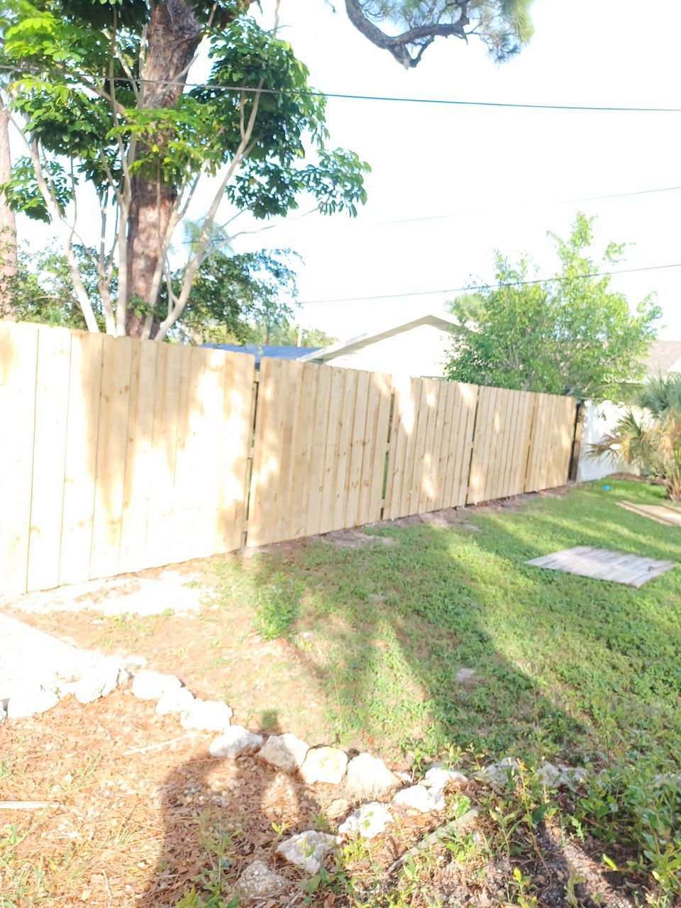 Sarasota, FL 6ft. Tall Treated Board on Board Wood Fence by Asap fence and gates, LLC