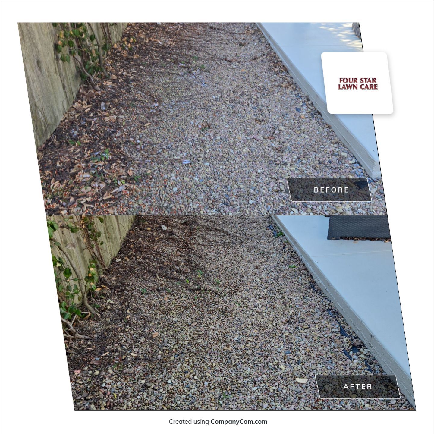 Project in Eastborough by Four Star Lawn Care