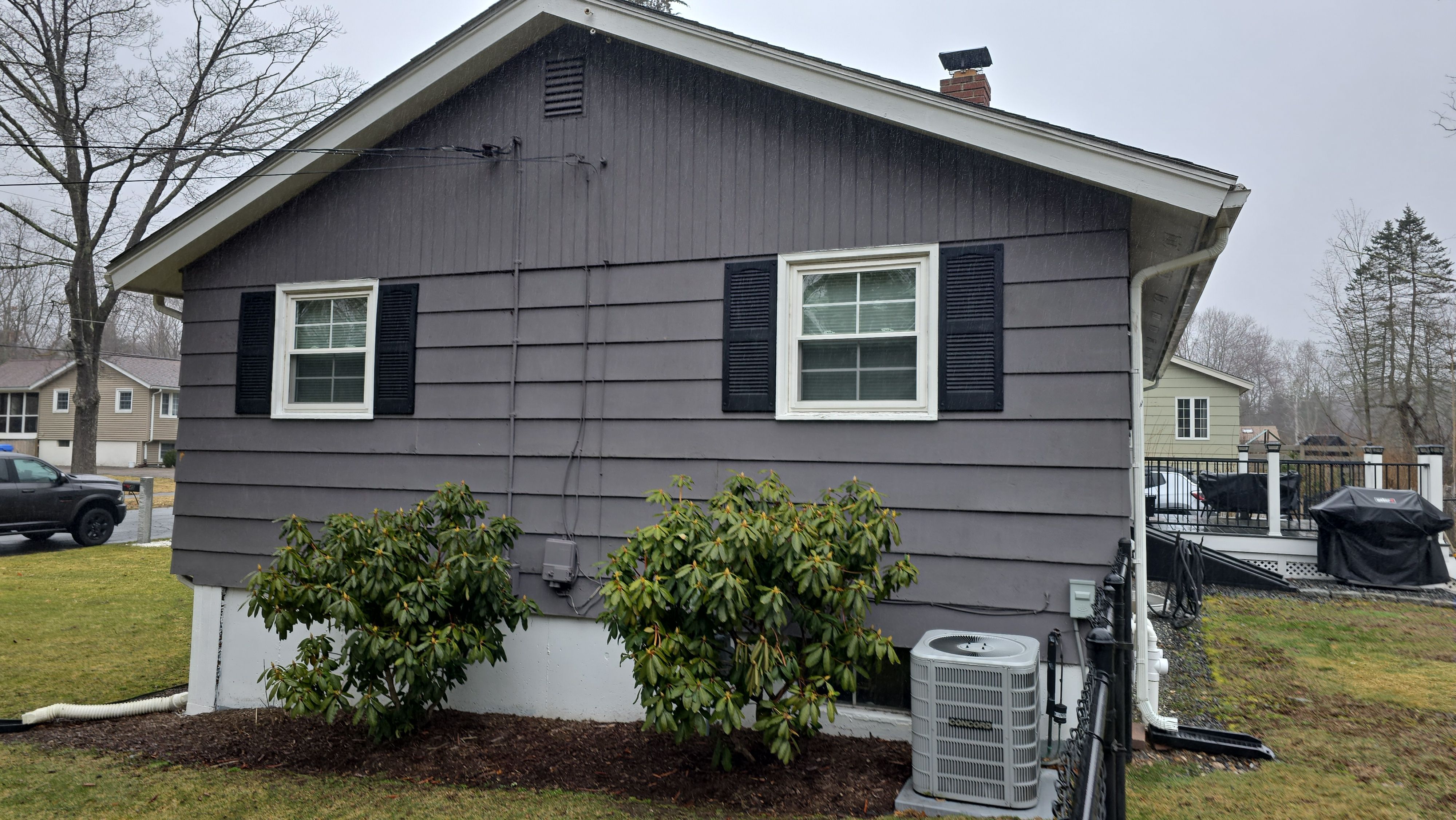 Siding and door replacement in Holliston, MA by UBrothers Construction
