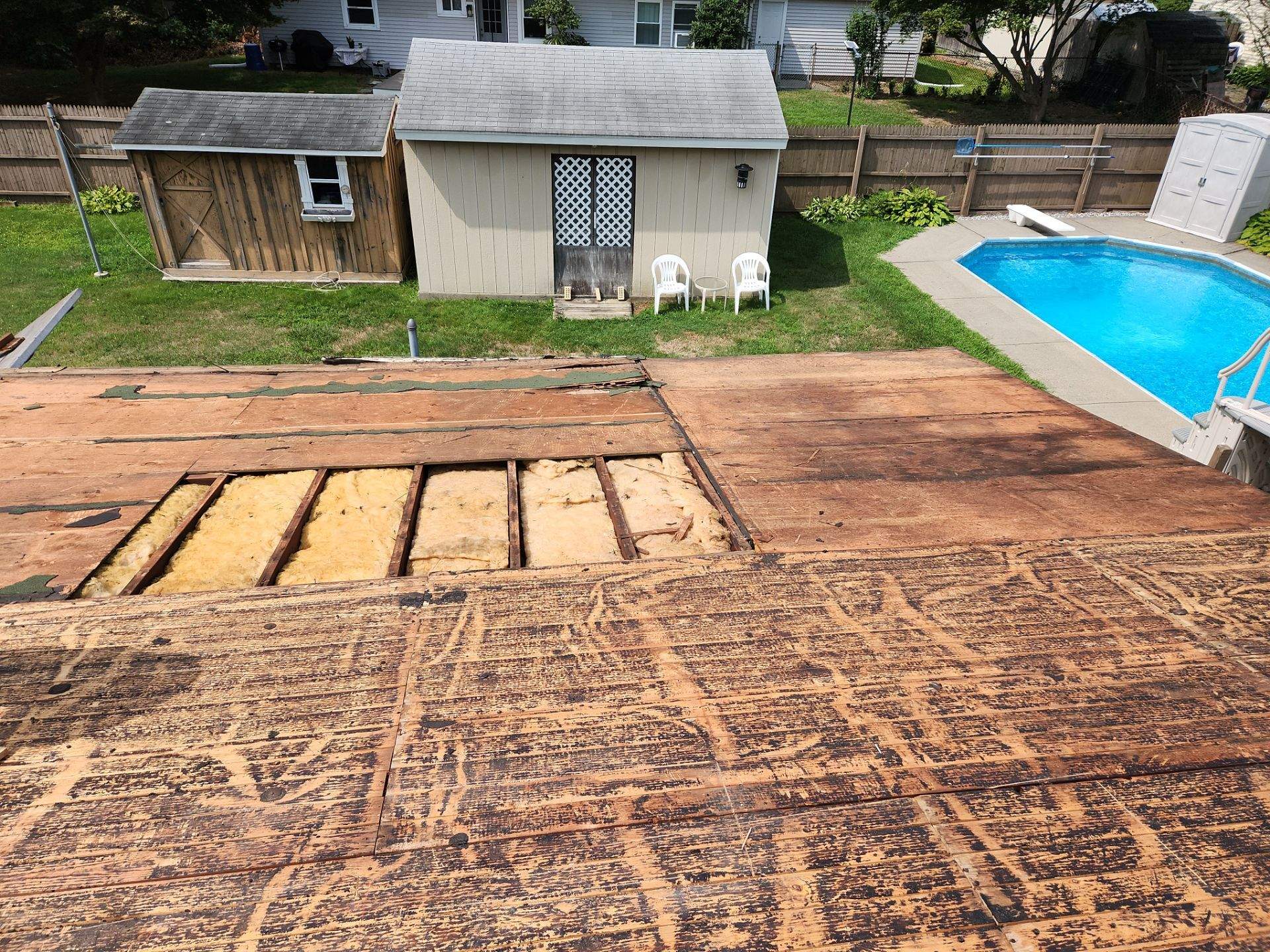 Residential Roofing Installation using Owens Corning TruDefinition Duration AR - Estate Gray by A Plus Exterior