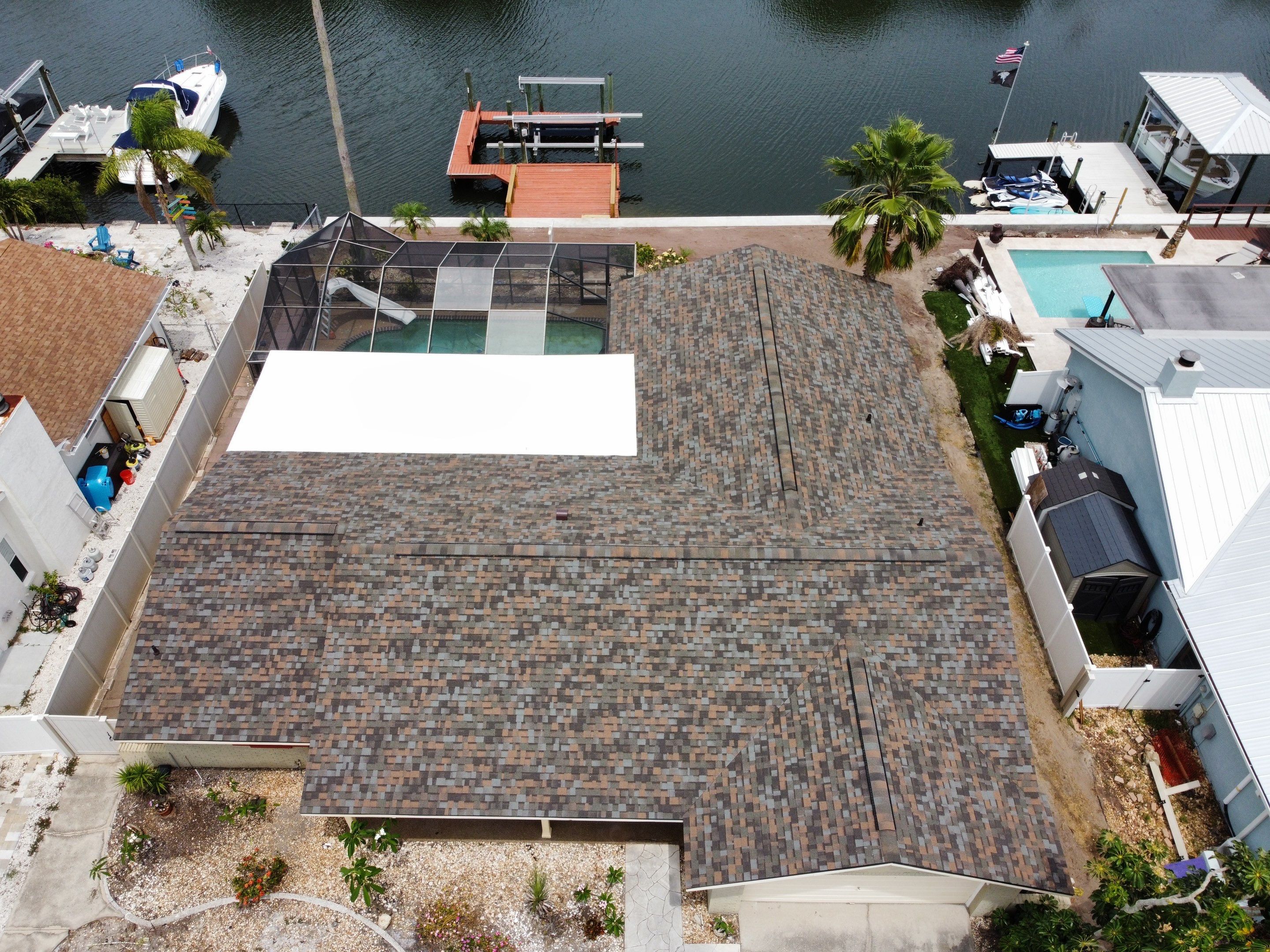 Roof Replacement in Apollo Beach, FL. by Steadfast Roofing