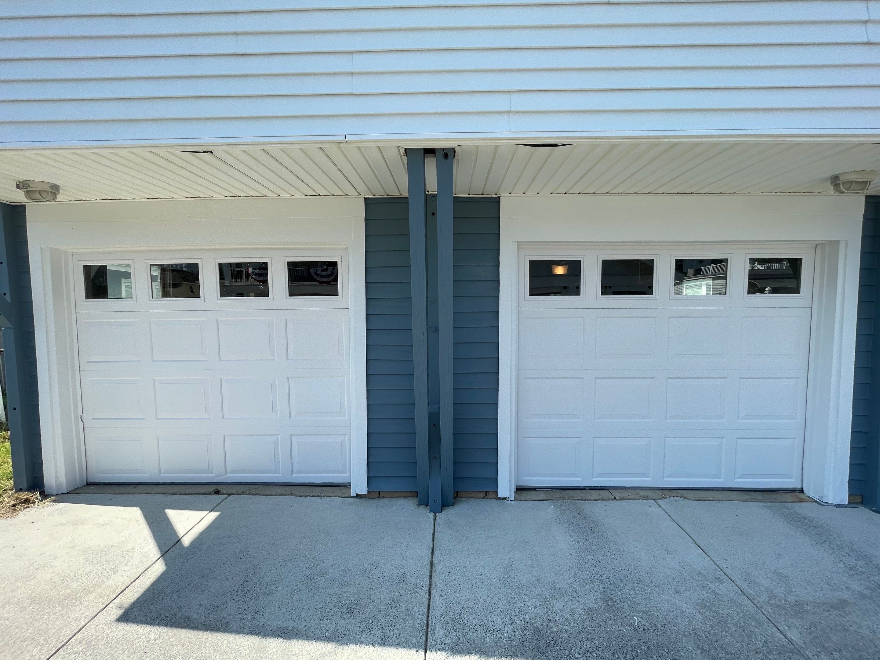 Blue Beach House Exterior Painting in OCNJ by Davis Painting Llc 