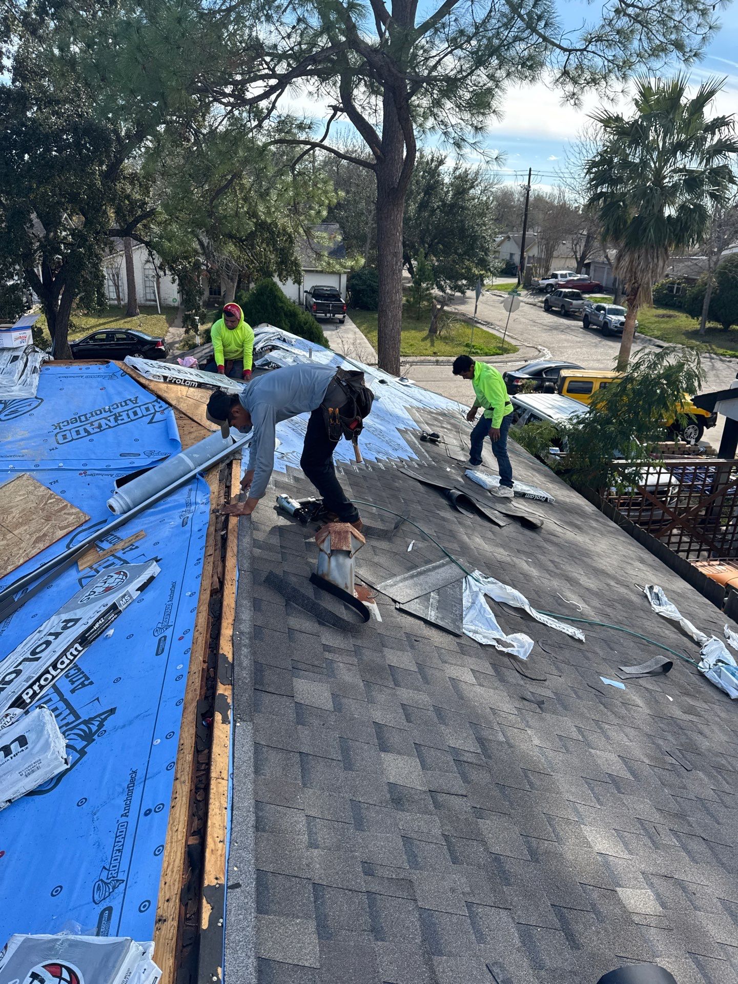 Project in Houston by Proud Roofing