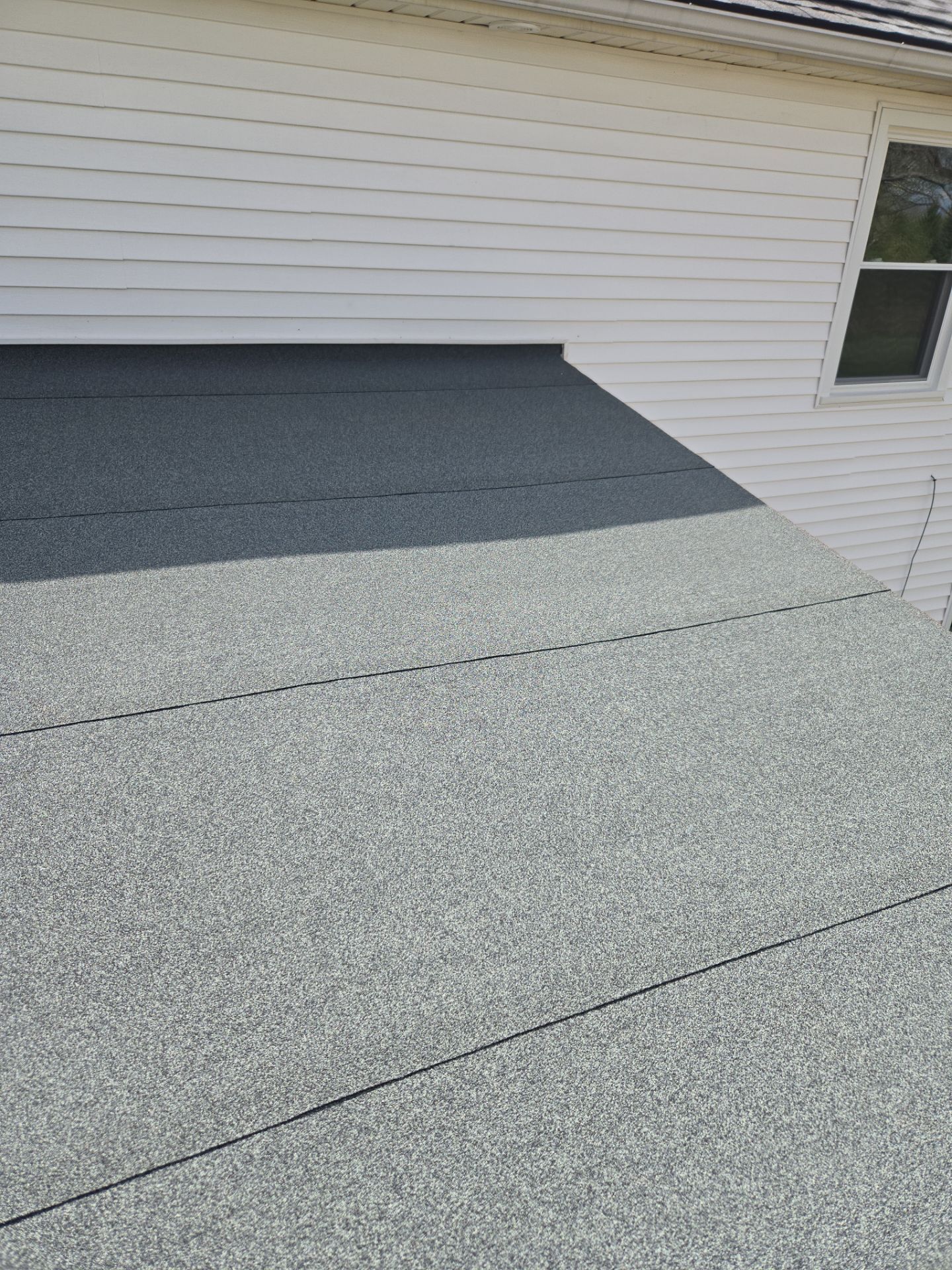 Atlas Pinnacle, Color, Coastal Granite, Drip Edge, Color, Black by Eagle Eye Roofing