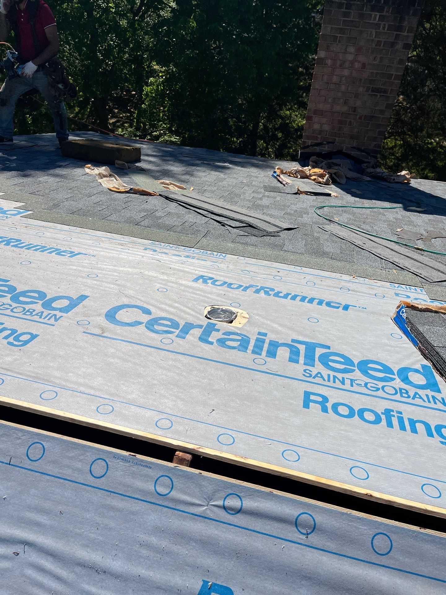 Oakton: CertainTeed Landmark Pro Designer Shingles in Max Def Pewter by RM Banning, Inc.