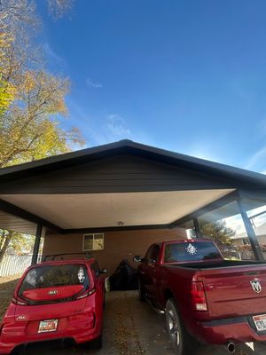 Pleasant Grove | Aluminum Demo & Custom Hardie Accent | Midnight Black