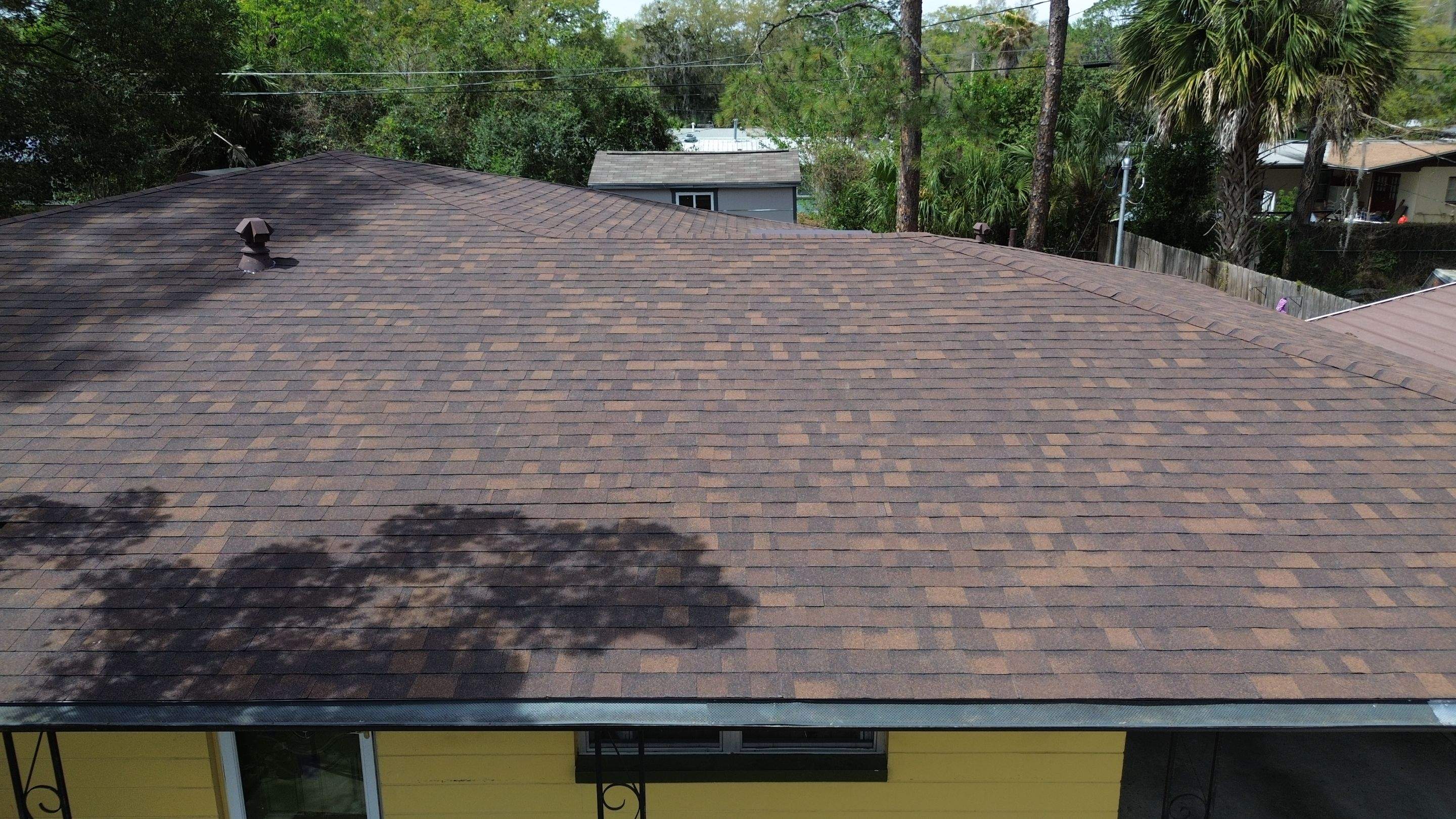 New shingle reroof in Gainesville, FL by Brehm Roofing