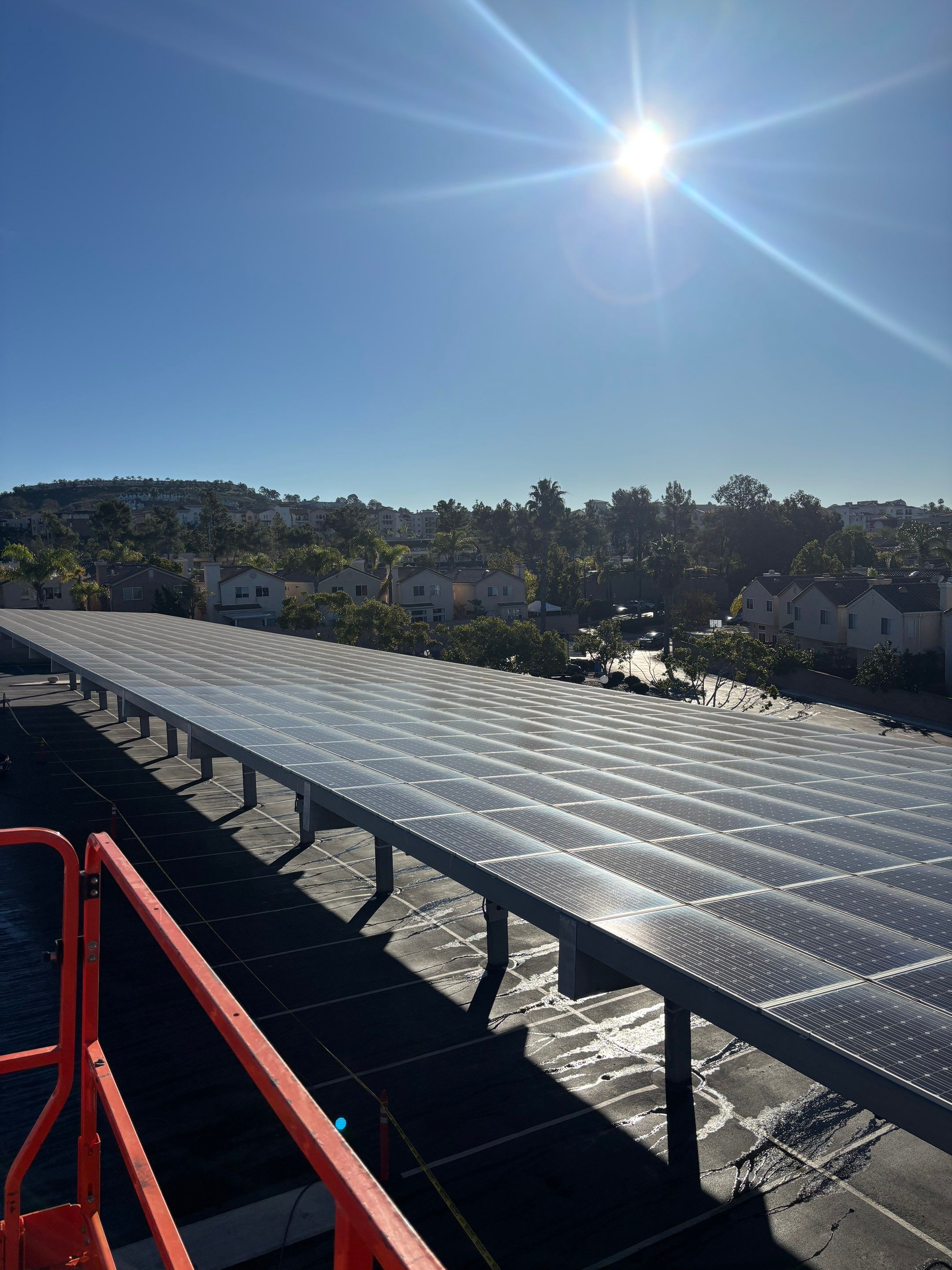 Commercial Solar Panel Cleaning by Palm Coast Solar Cleaning