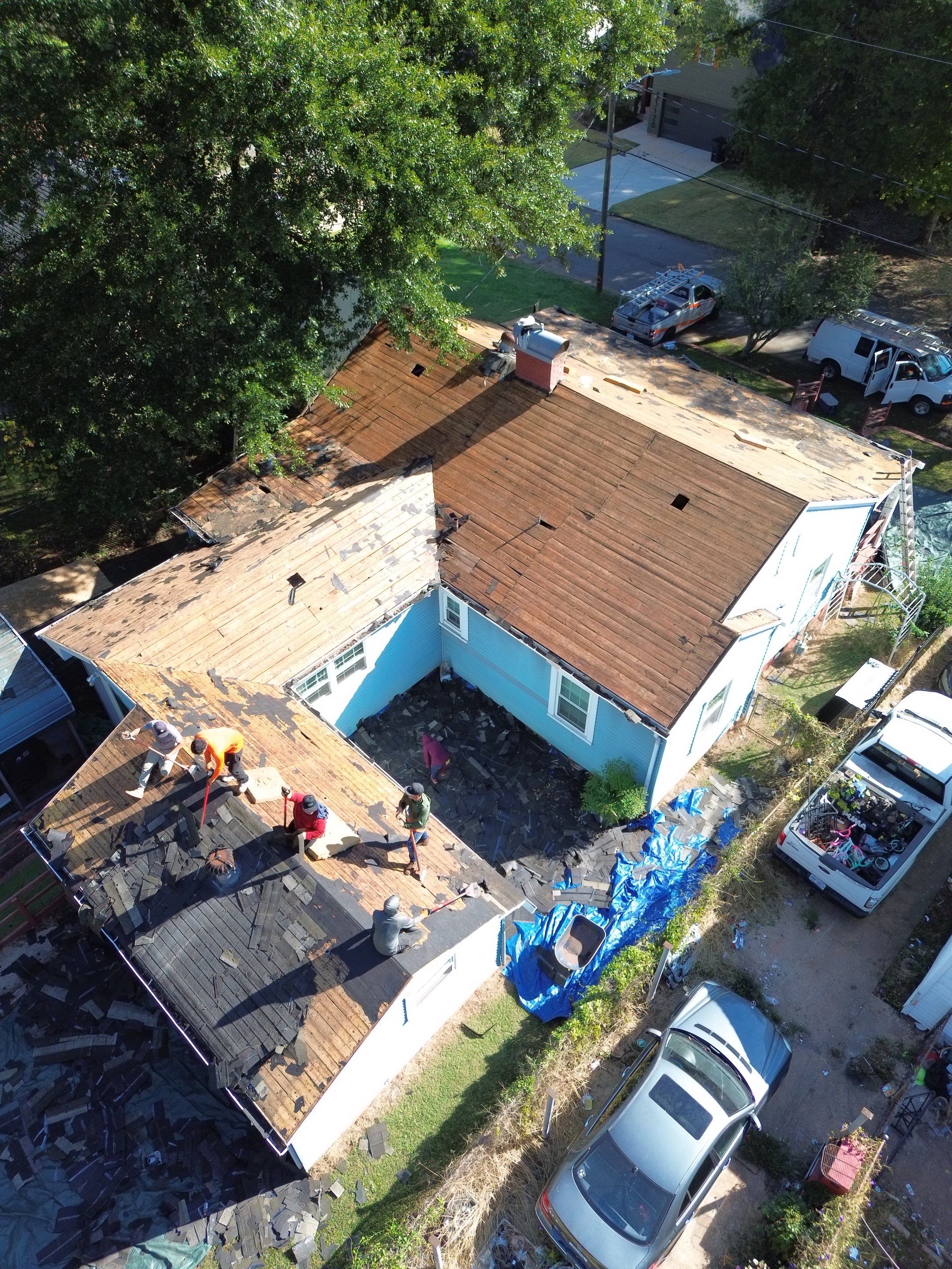 Roof replacement by hail and wind damage by Just Brilliant Restoration JBR