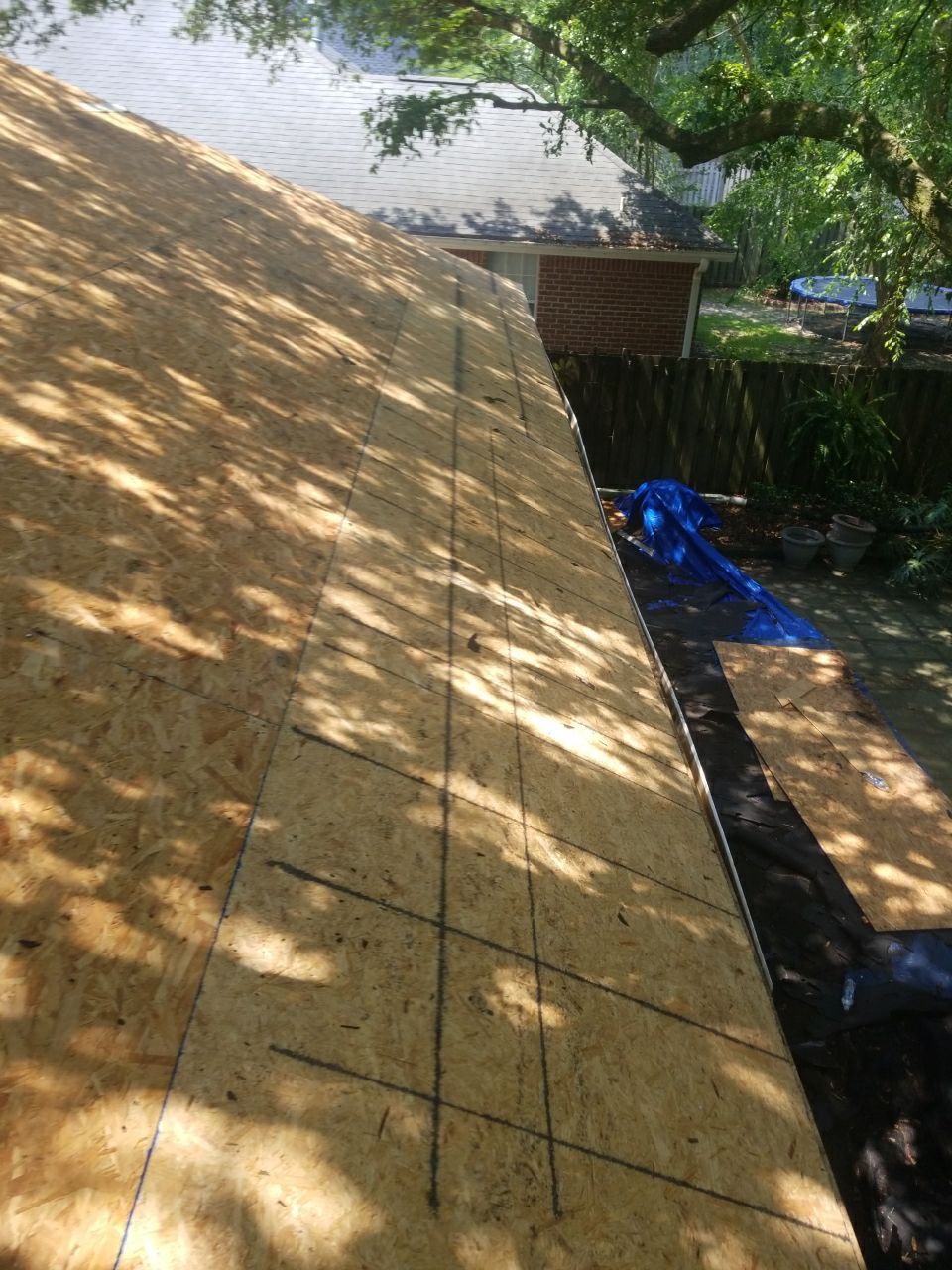 Residential Roofing Installation using Roof Replacement by American Roofing & Construction LLC