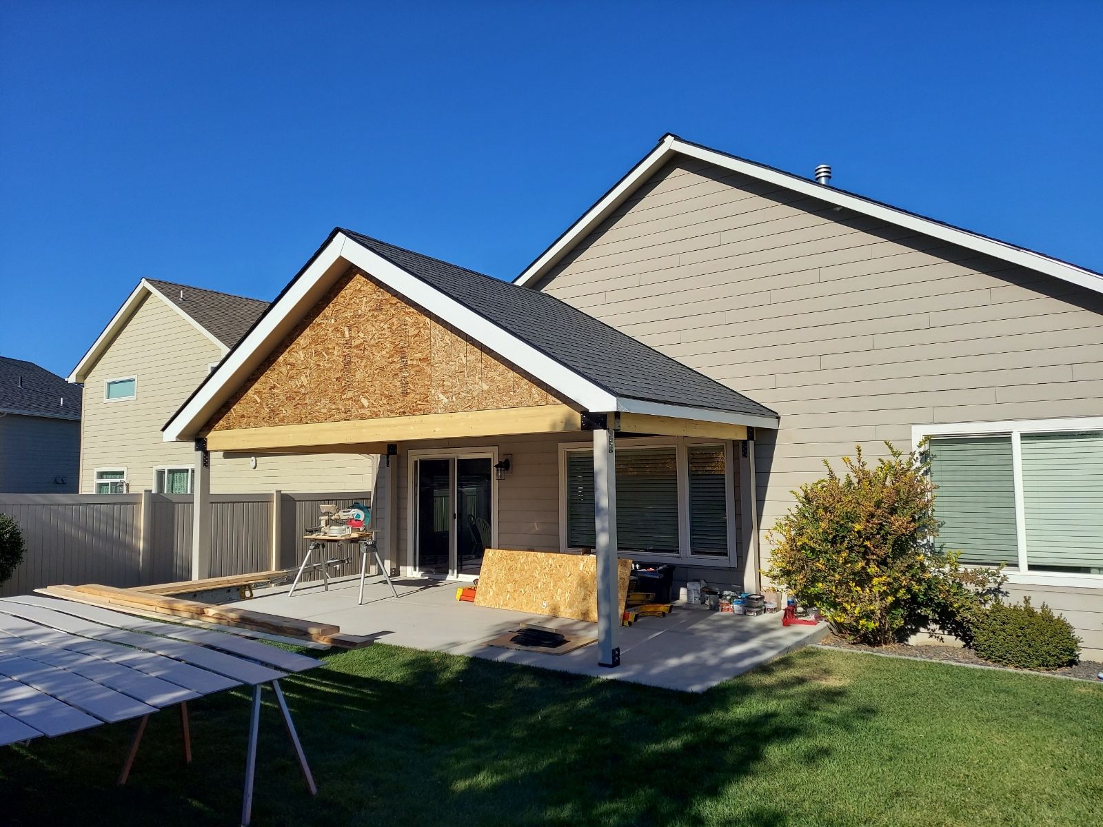 Customer requested Porch Cover by Painter1 Inland Northwest