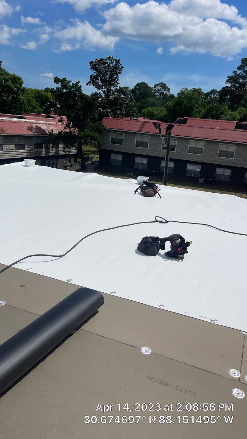 TPO Roof by American Roofing & Construction LLC