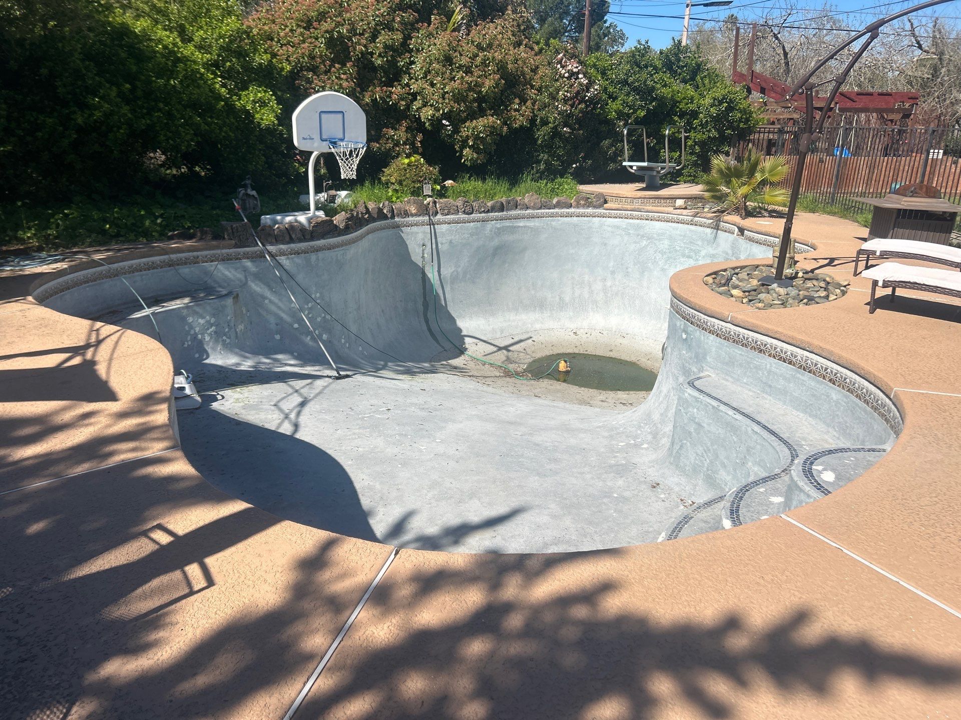 Replaster and cement by Dolphin Pools and Spas