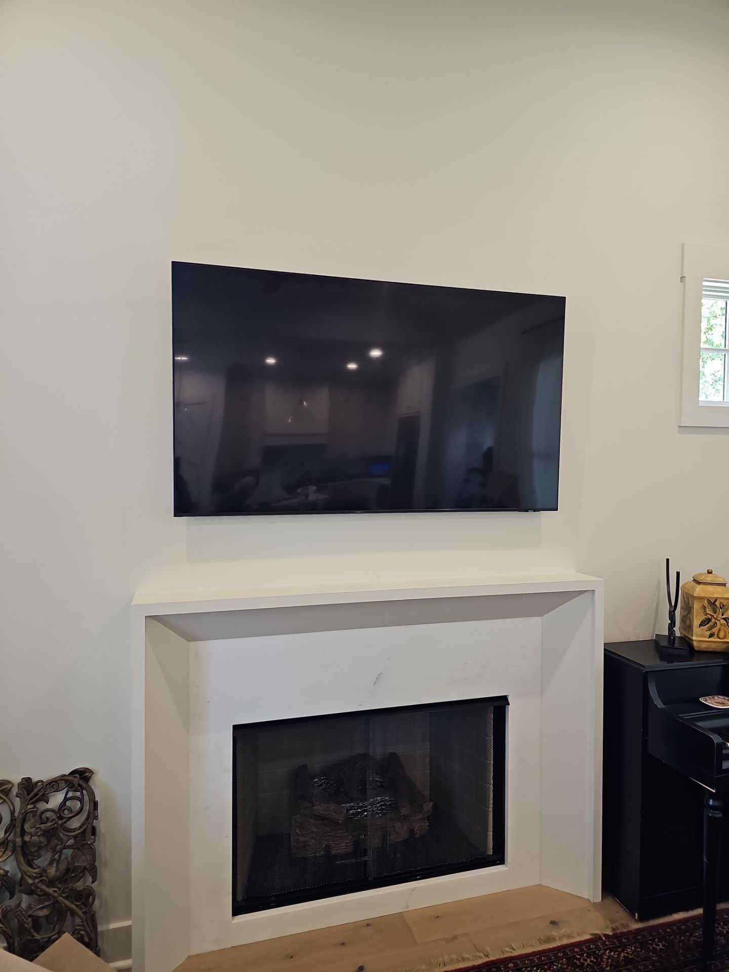 Fireplace TV Mounting Projects by Hangman Mounting & Installation 