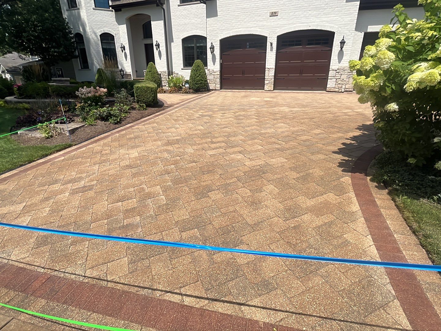 Brick paver clean, sand and seal.  using Surebond SB-1300 by Northern Power Washing LLC.