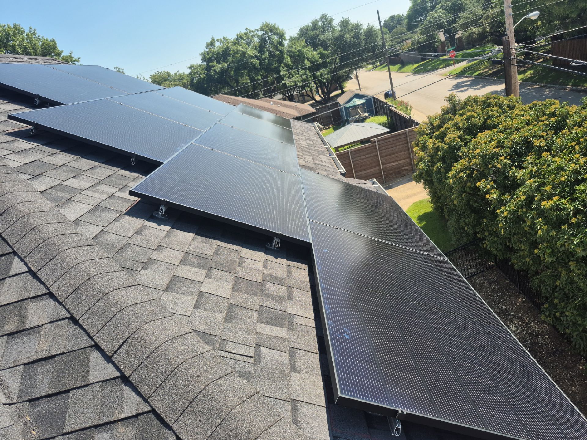 Project in Dallas by Trojan Solar