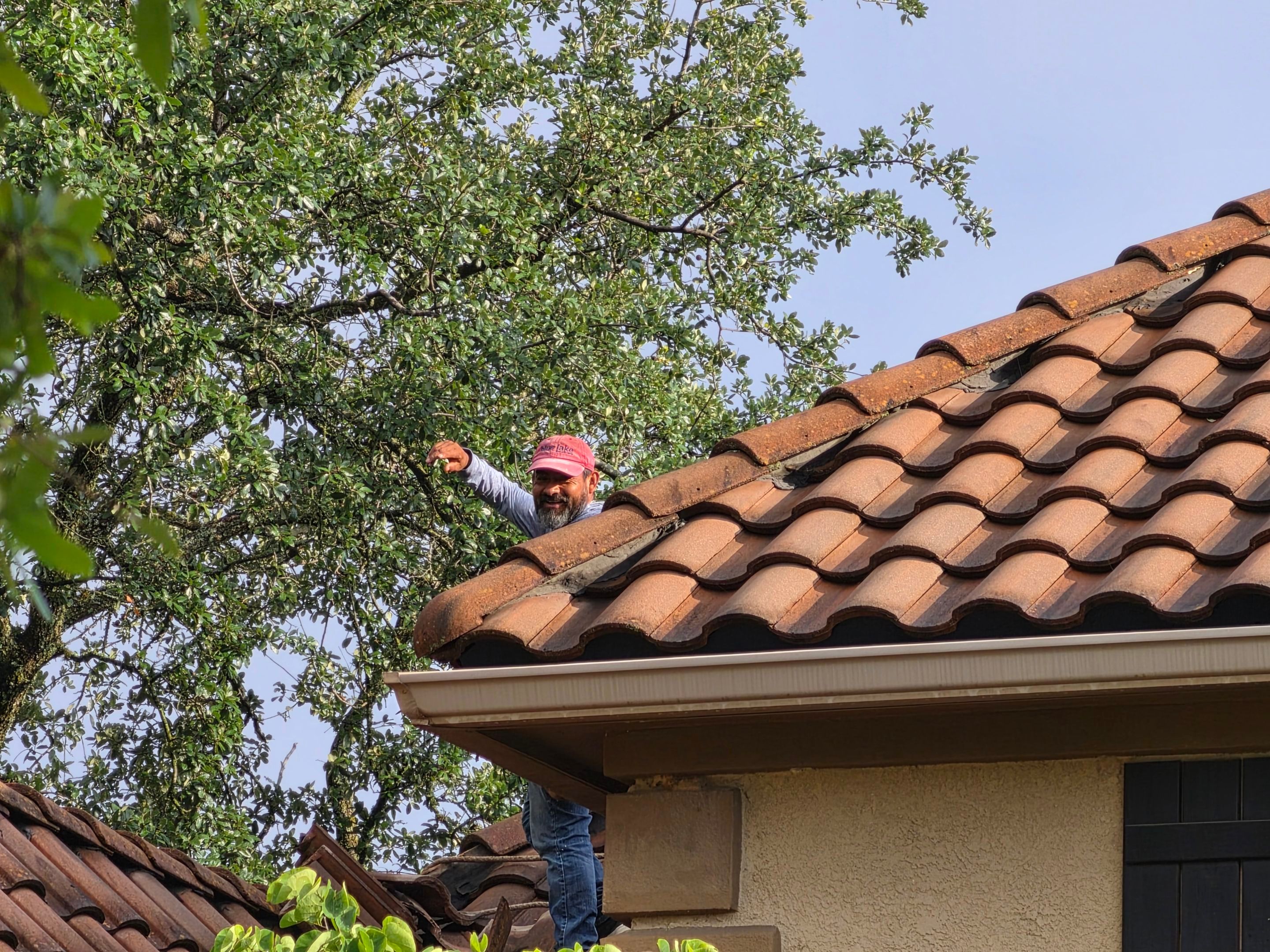 Tile roof repair/ Bee Cave by REPS Austin Area Roofer