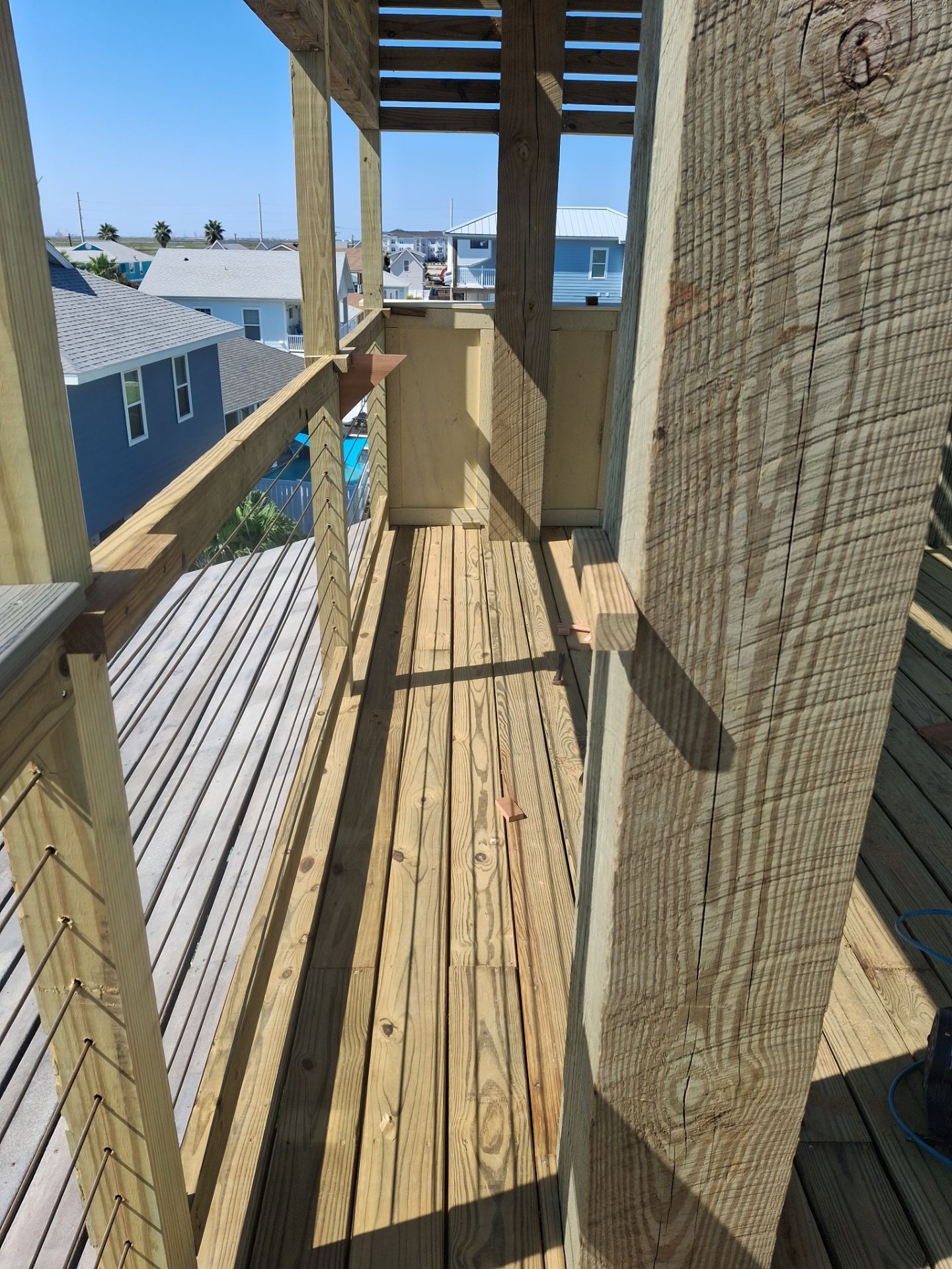 Roof Top Clubhouse on the Beach by Bayfront Roofing and Construction