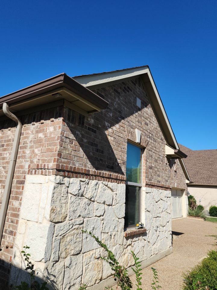 Insurance Claim Roof and Gutters using GAF Timberline HD Barkwood by Tex-Line Roofing