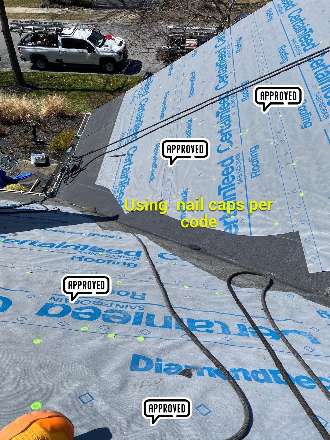 New Roof Installation & New Gutters and downspouts  by Alpha Design Services