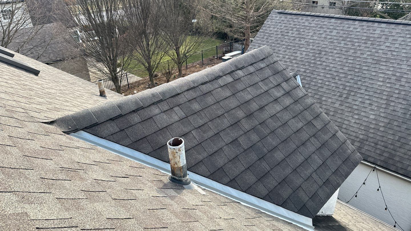 Residential Roofing Installation using Timberline HDZ Shingles - Weathered Wood by RoofX 