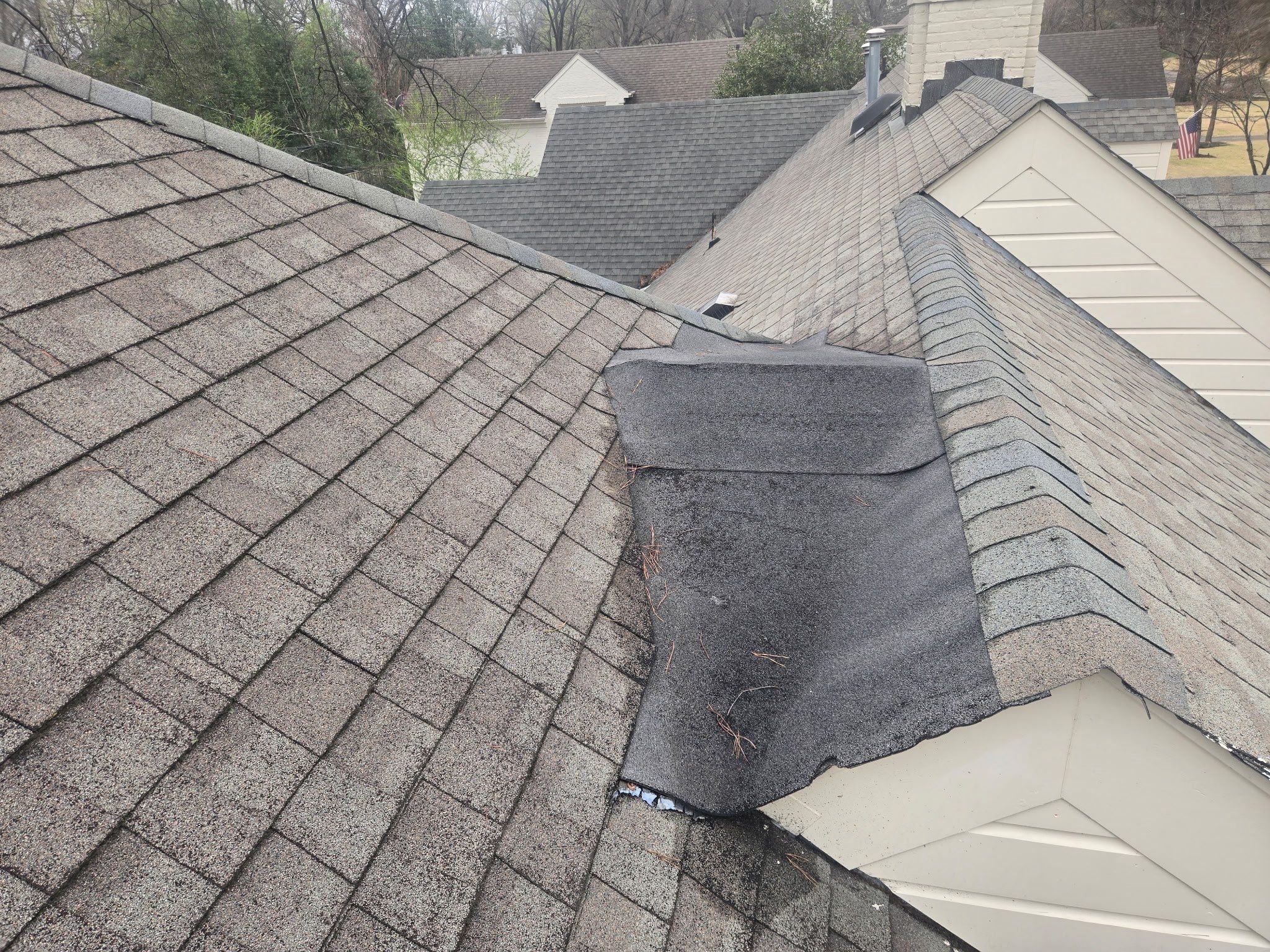 Residential Roof Replacement in East Memphis by Revival Roofing Services