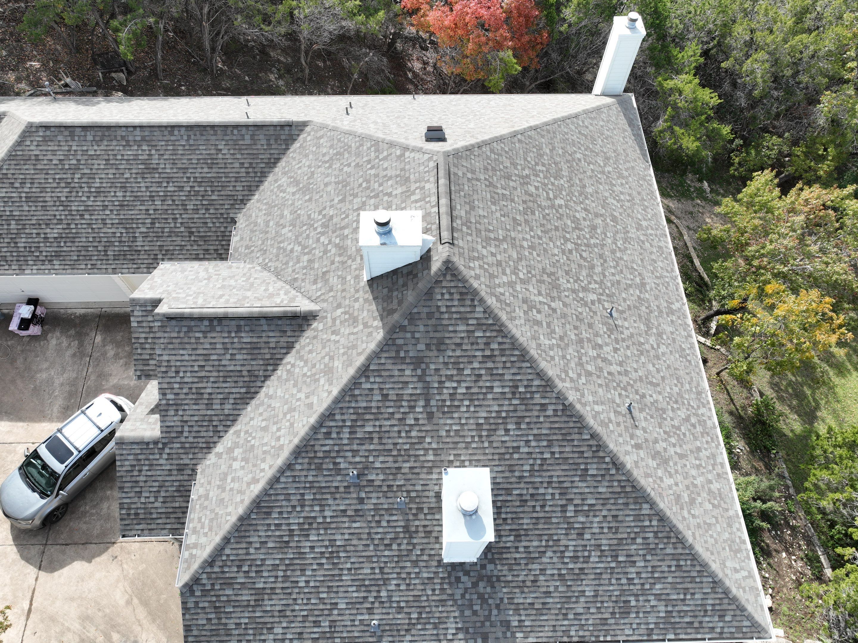 Residential Roof Replacement using Owens Corning 30 year Architectural Shingles by Premier Roofing and Contracting