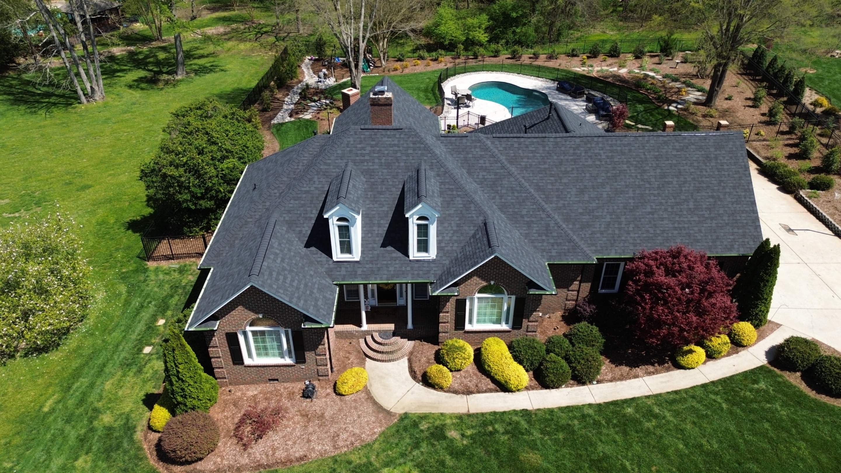 Matthews, North Carolina - Residential Roofing Installation Featuring Owens Corning Duration Shingles by Merritt Roofing LLC