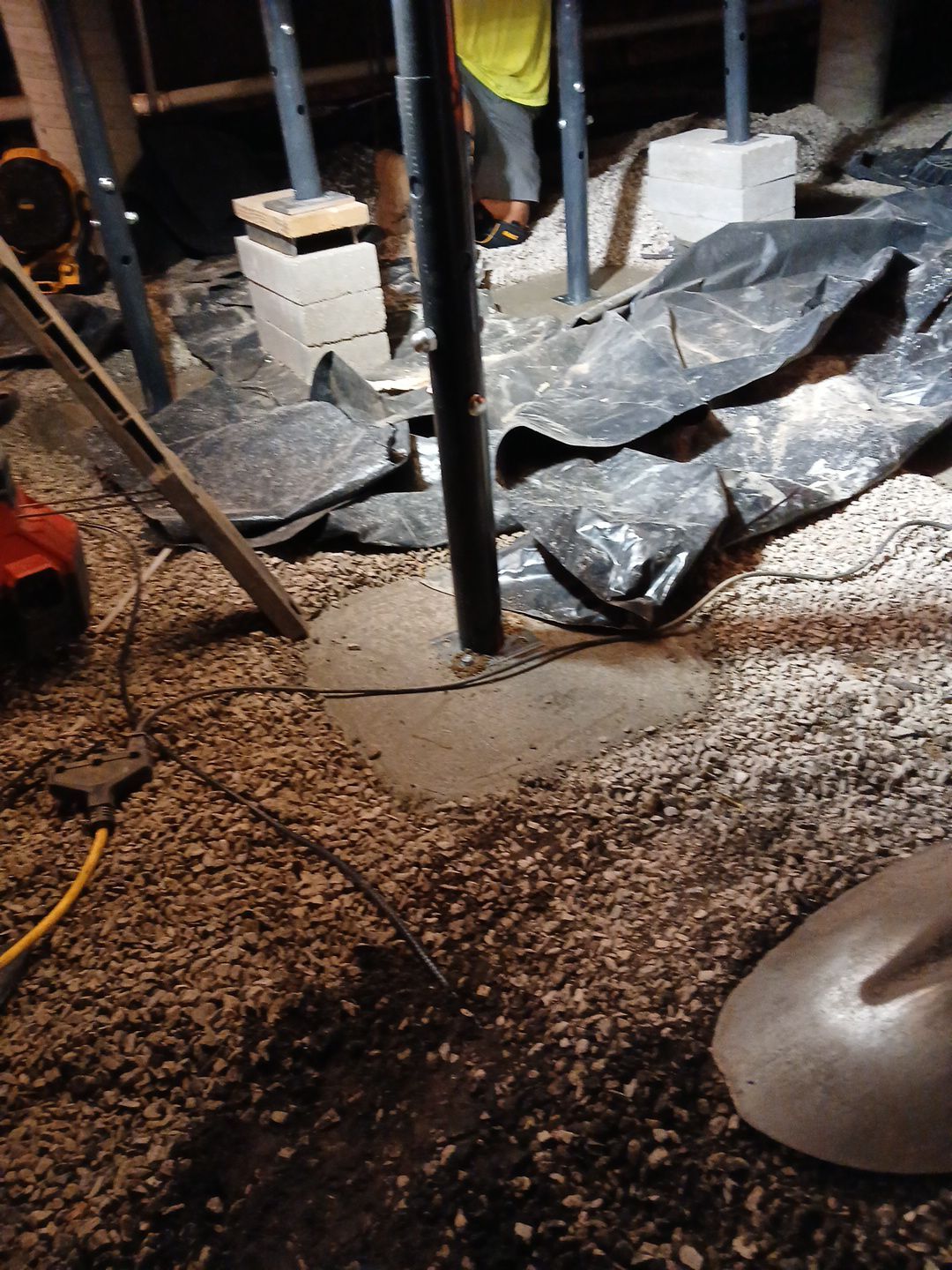 Piering and Concrete Supports by Toledo Basement Repair 