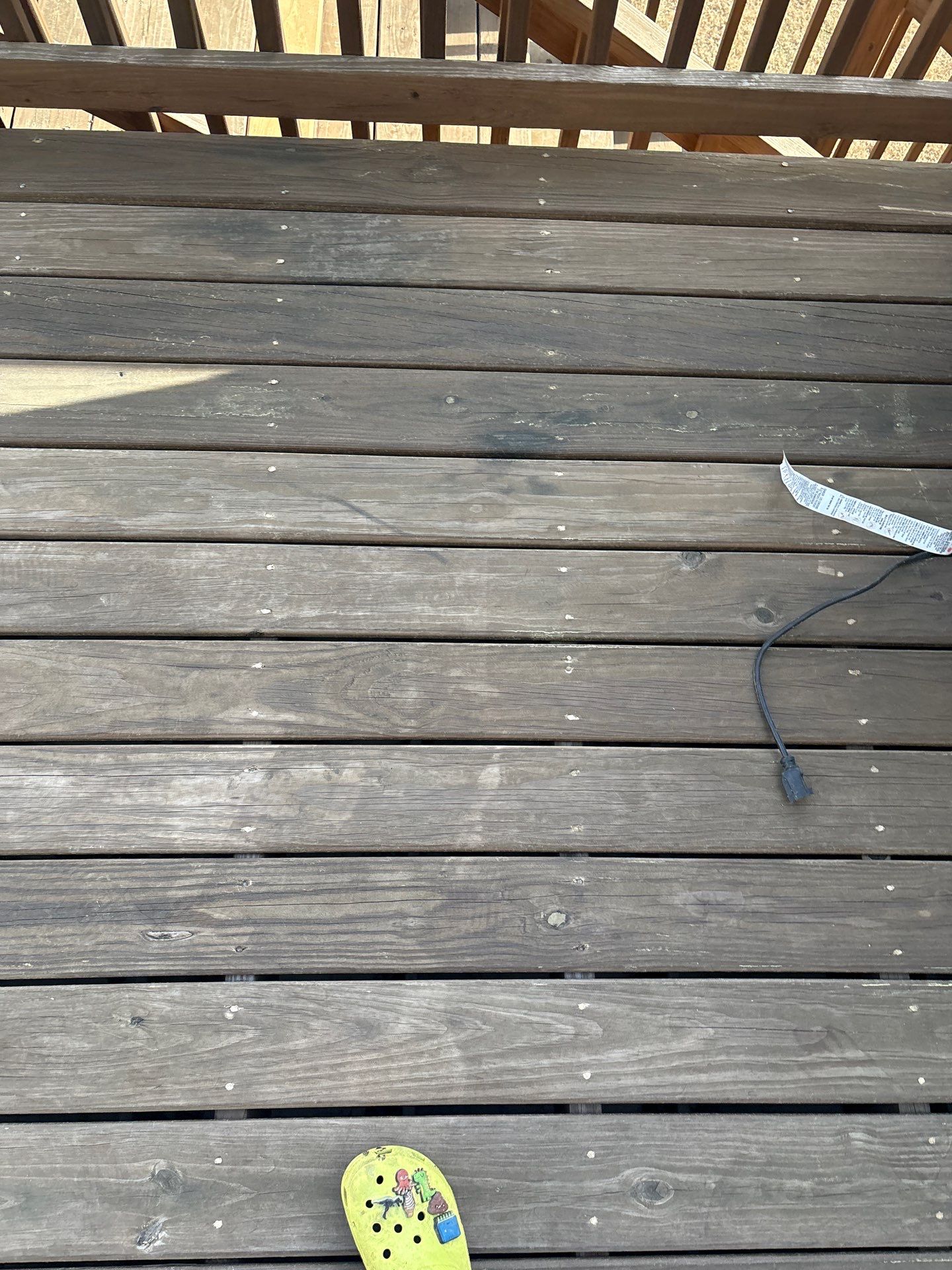 Deck using Wood Sealant by DuraSeal