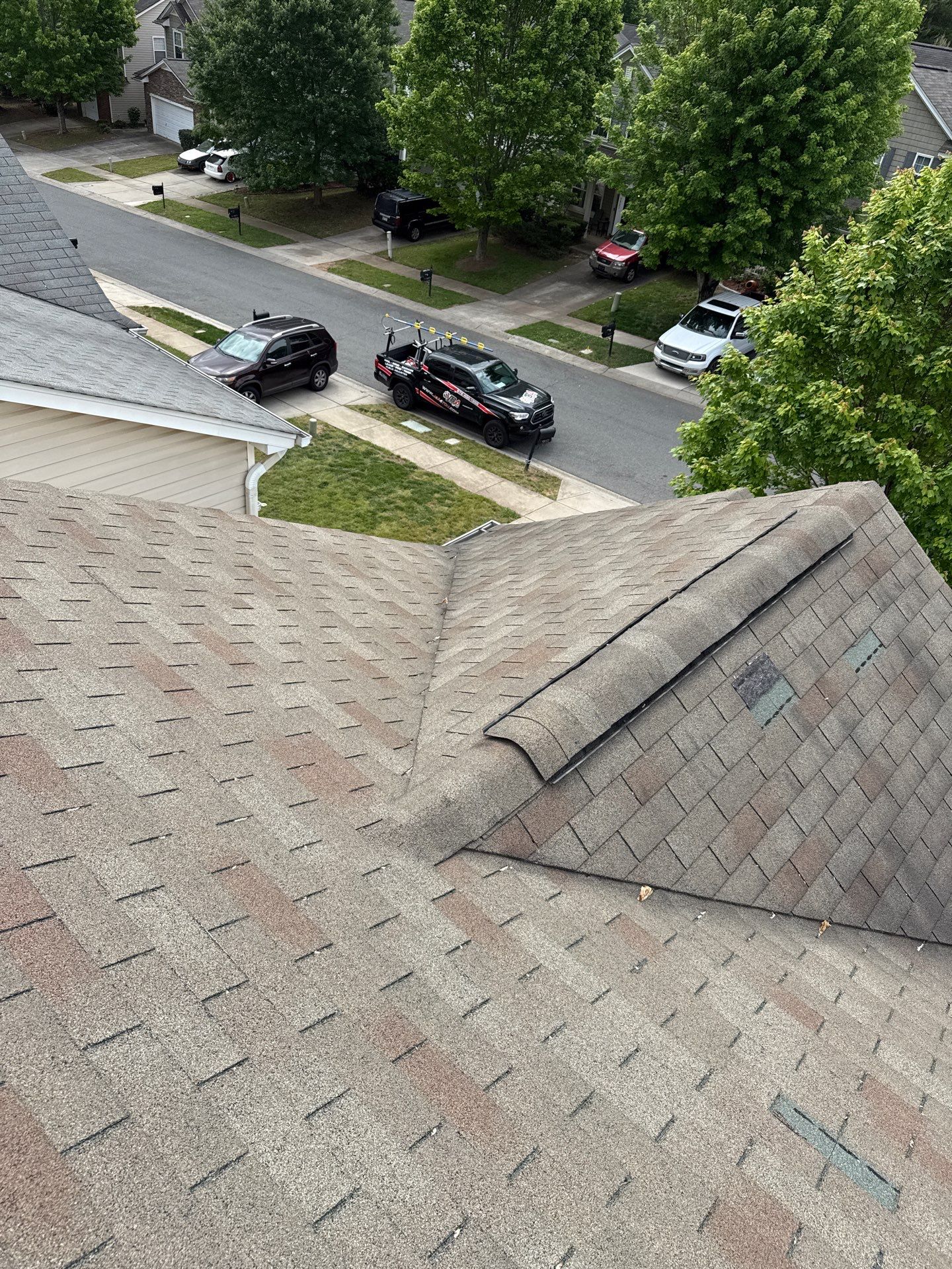 Roof Replacement by hail and wind damage by Just Brilliant Restoration JBR