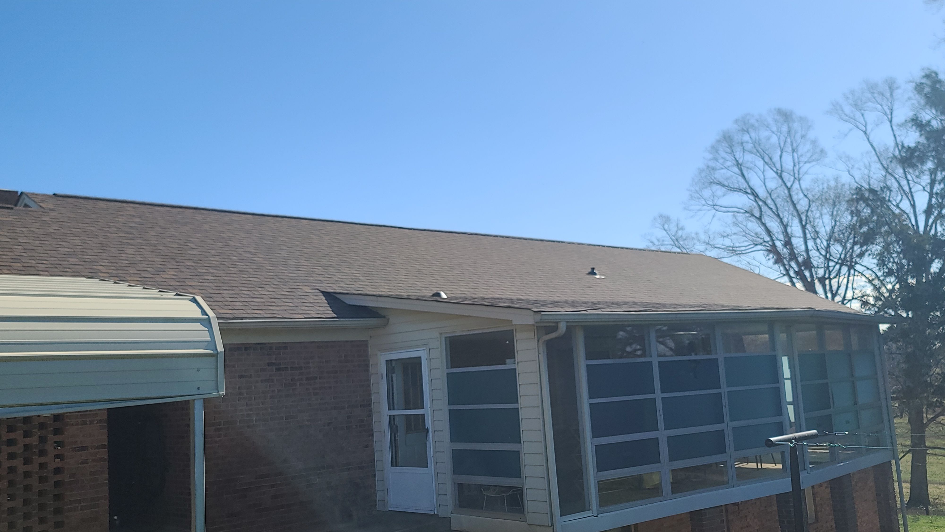Farm roof job by BROCK BUILDERS 