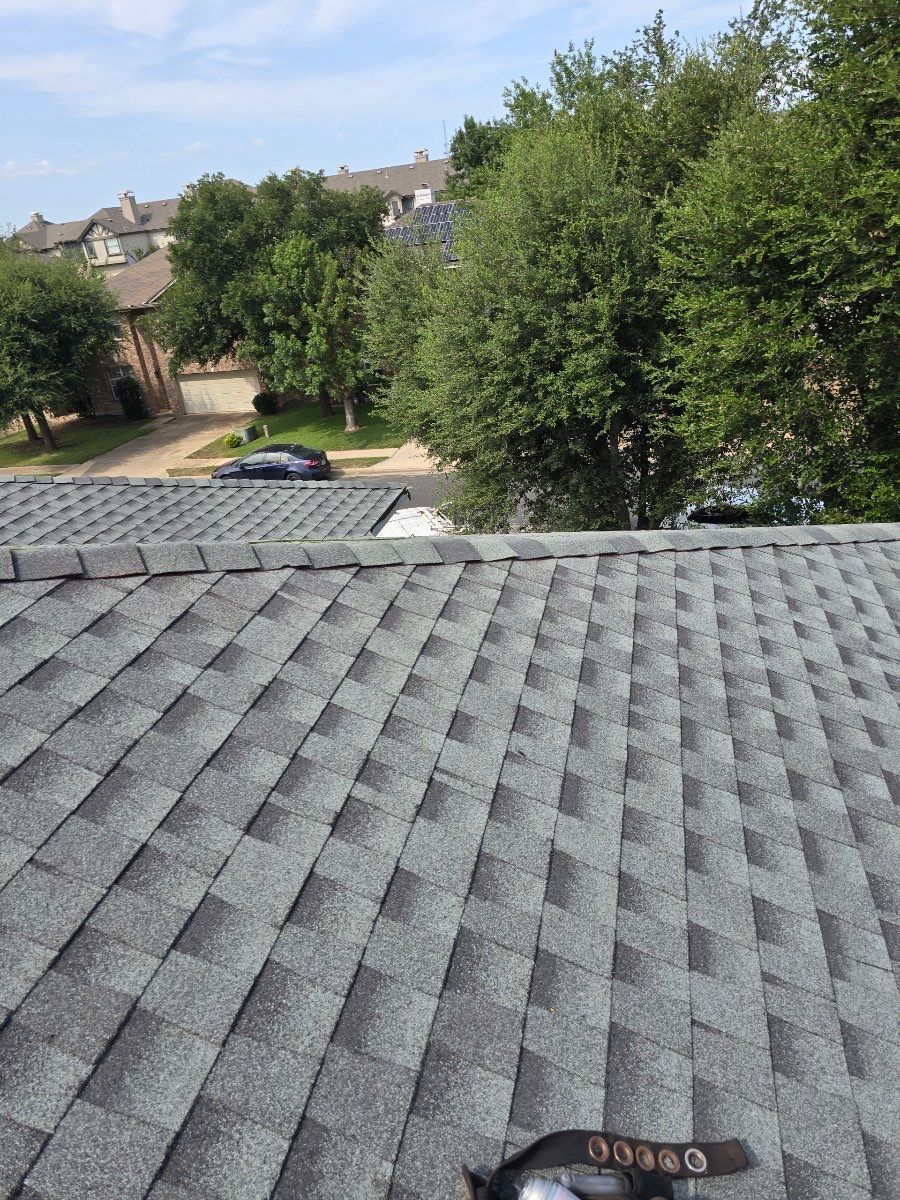 GAF Timberline HDZ Roofing Replacement and Fascia Restoration in Round Rock by Caliber Restoration LLC