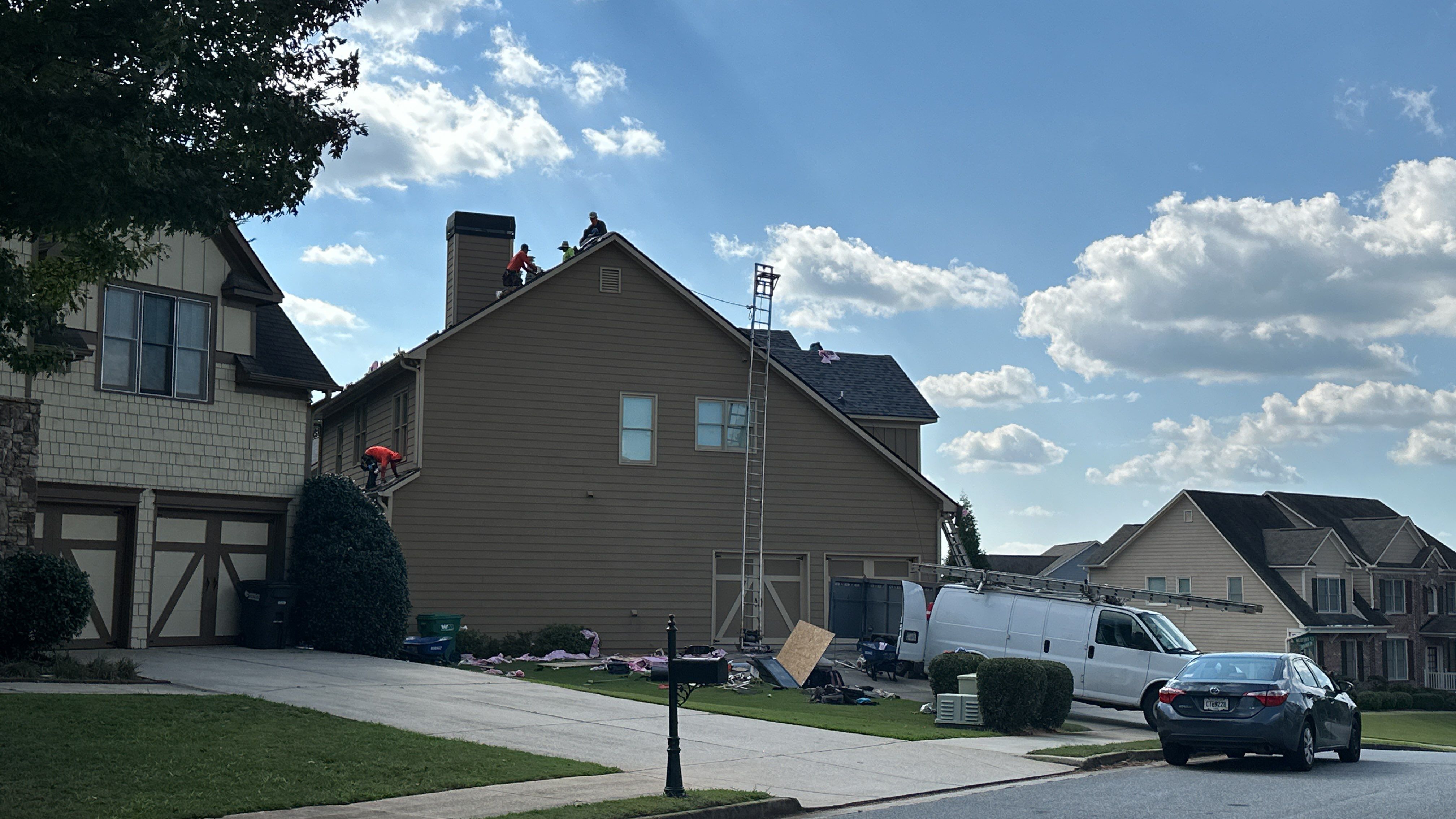 Residential Roofing Installation using Owens Corning Duration Total Protection Roofing System by NBS Roofing, Inc.