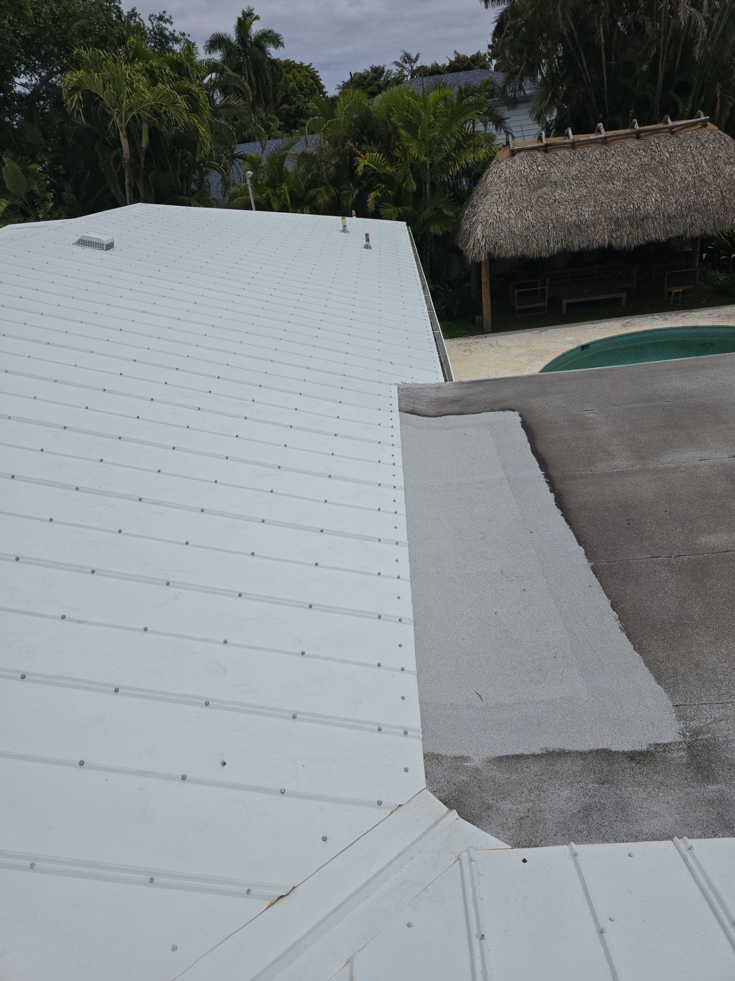 Metal Roof Maintenance and Fascia Replacement in Delray Beach by Aastro Roofing