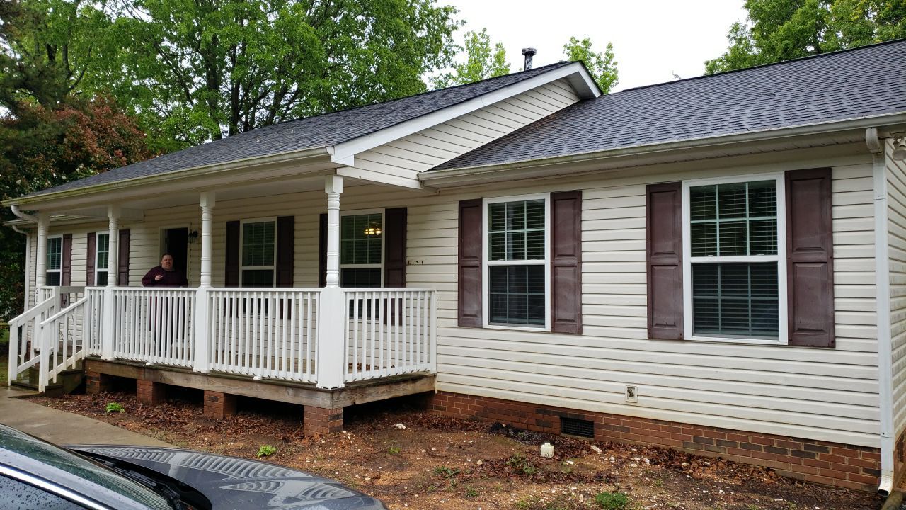 House Wash using cleaner by Power Wash Masters LLC
