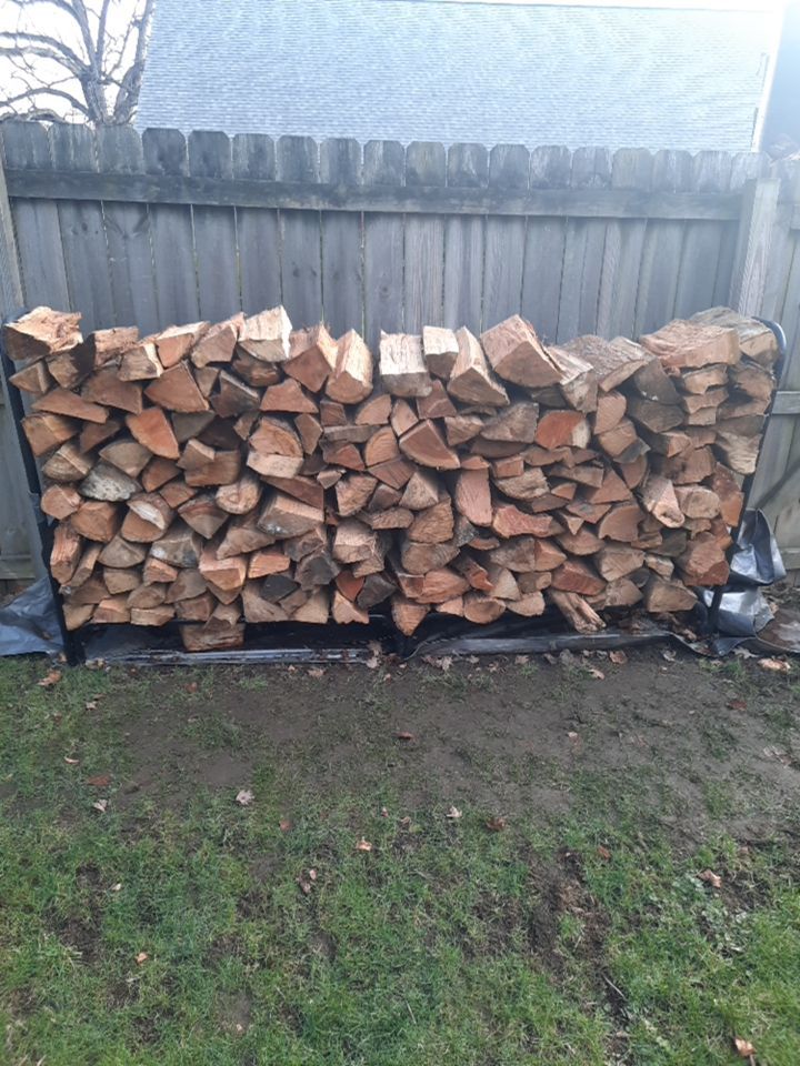 Firewood Delivery  using Seasoned Firewood by Mike Jones & Sons Tree Service LLC 