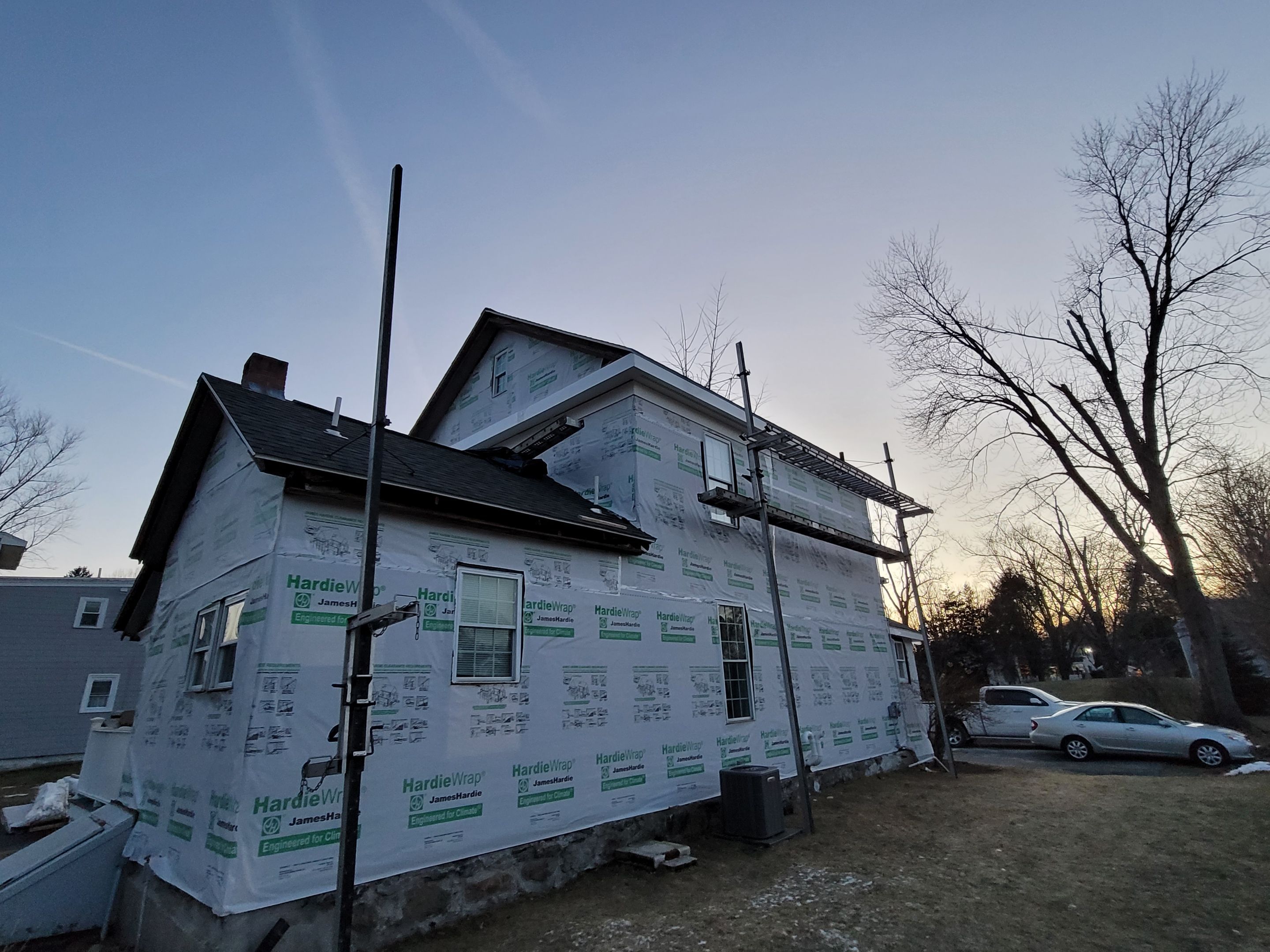 Siding Installation using James Hardie by UBrothers Construction
