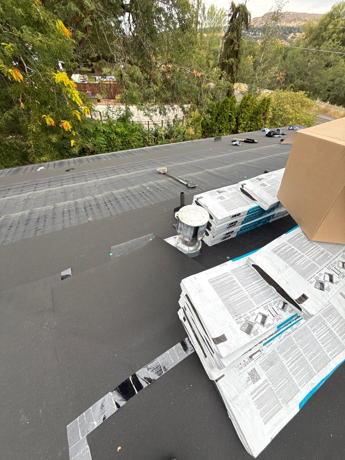 Residential Roof Replacement with Architectural Shingles in Boise by Olive Roofing