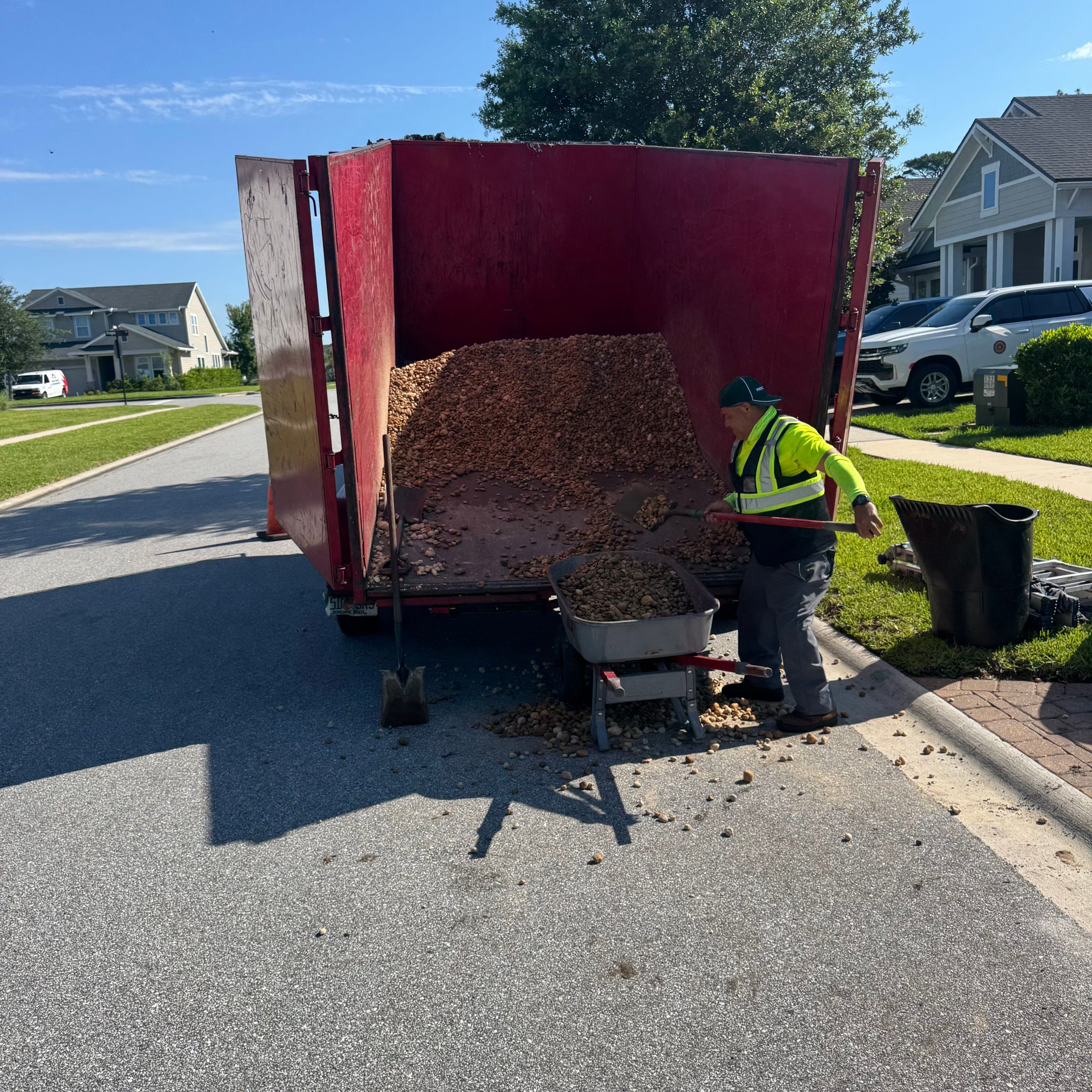 Residential | Rock Install by ProGreen Services