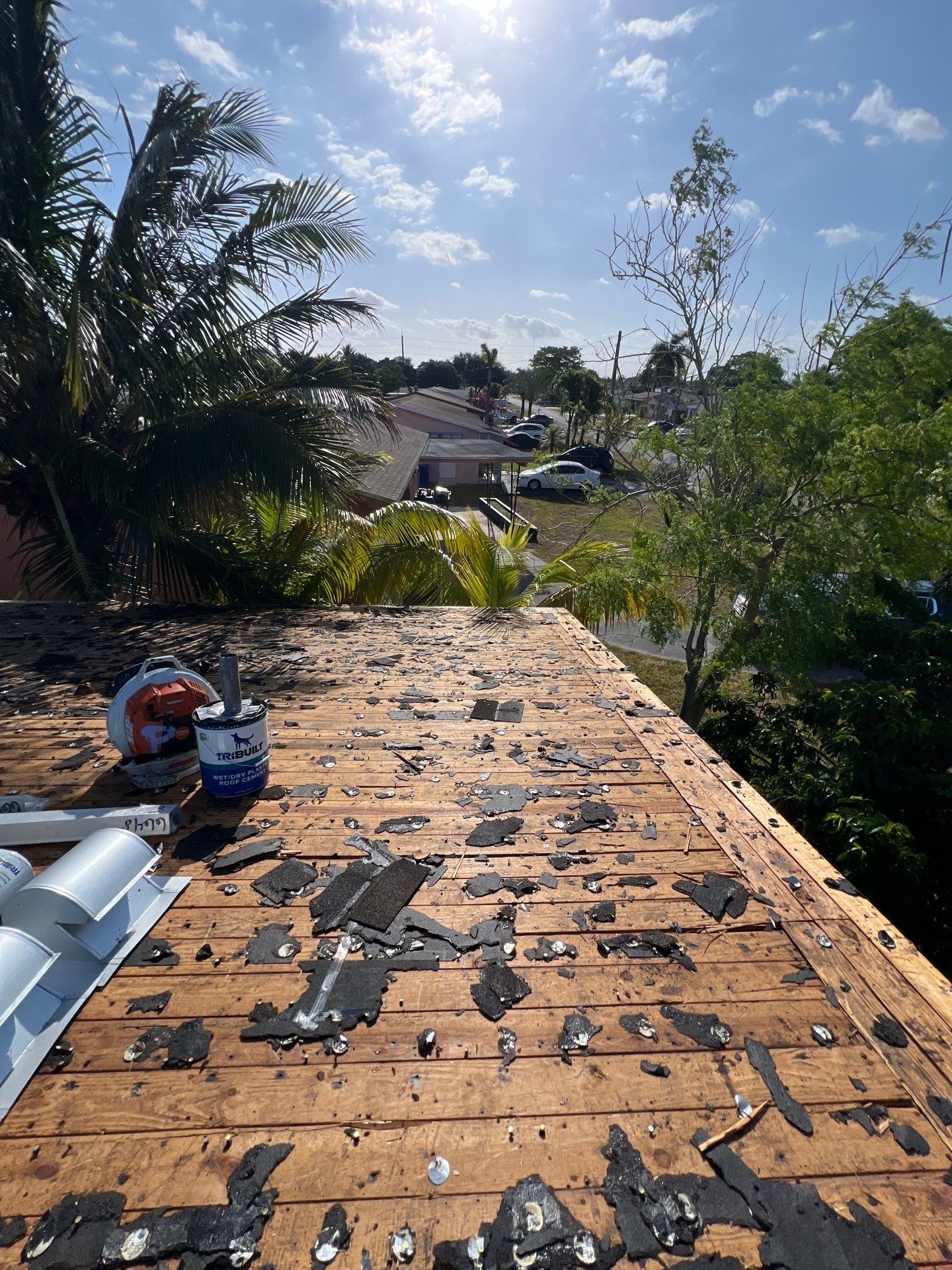 Beautiful Blue Shingle Re-Roof in Hollywood! by First Due Roofing