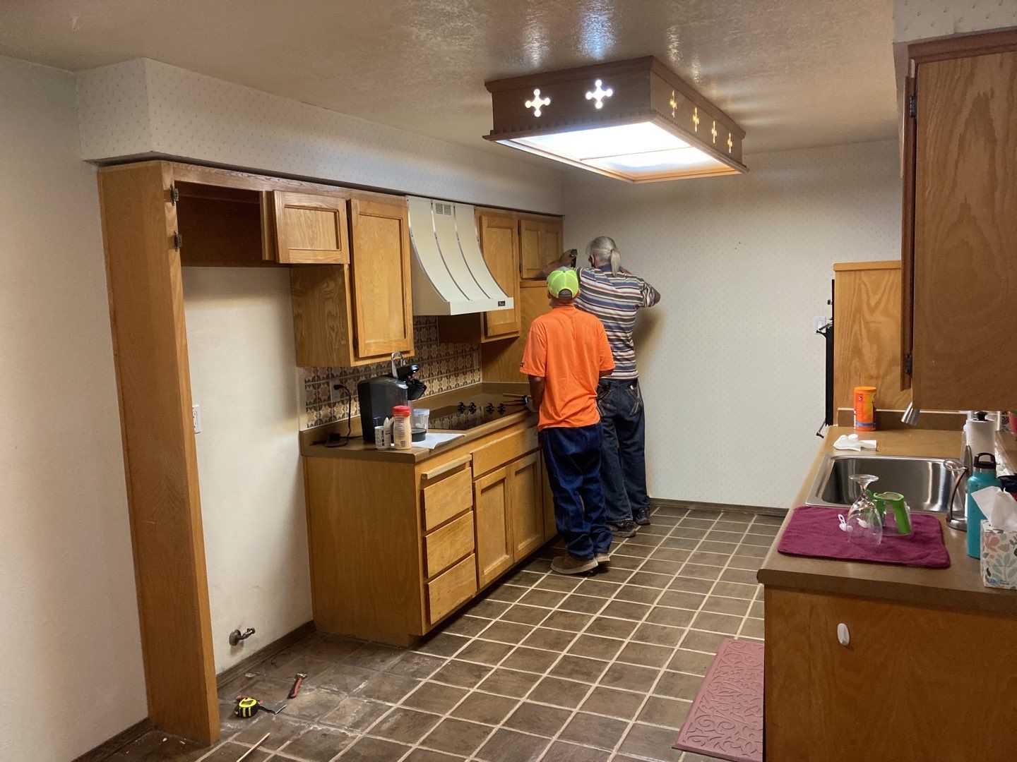 Modern Kitchen Remodel by Rio Grande Building & Storage