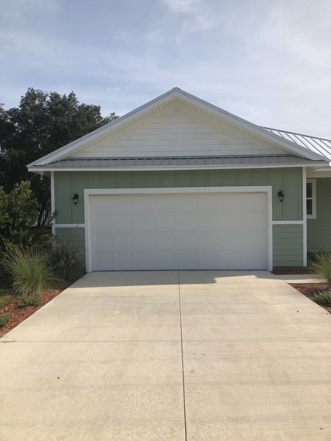 White K-Style Gutter Installation by Gutter Professors
