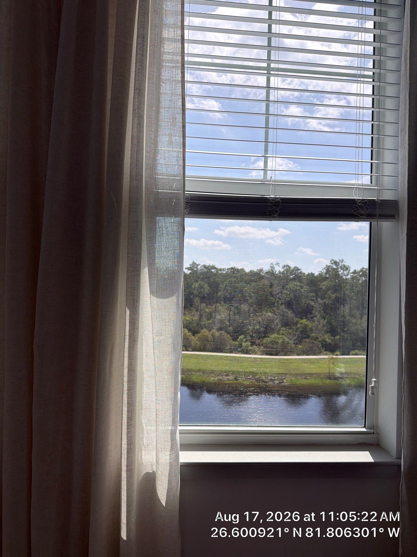Residential Window Treatment and Interior Finishing in Fort Myers by CompanyCam Sales Demo